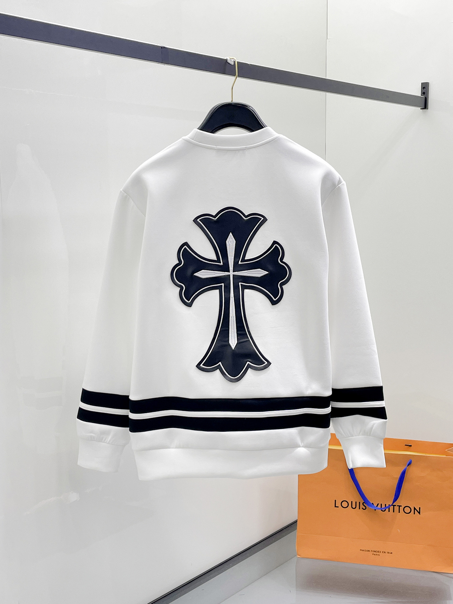 Chrome Hearts Male Hoodie Cotton Black Xs-s-m-l
