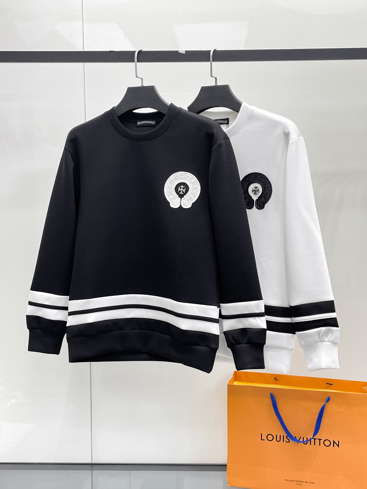 Chrome Hearts Male Hoodie Cotton Black Xs-s-m-l