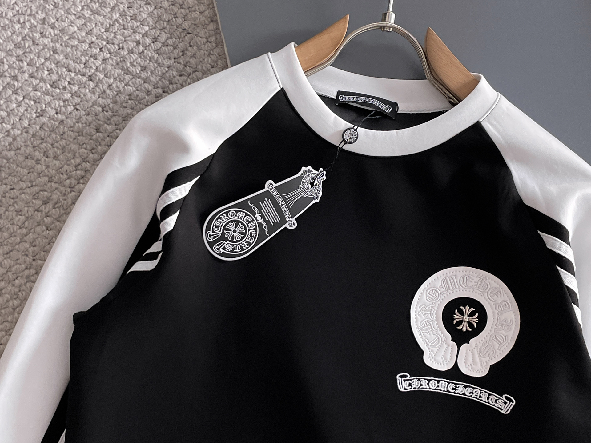 Chrome Hearts Male Hoodie Cotton Black Xs-s-m-l