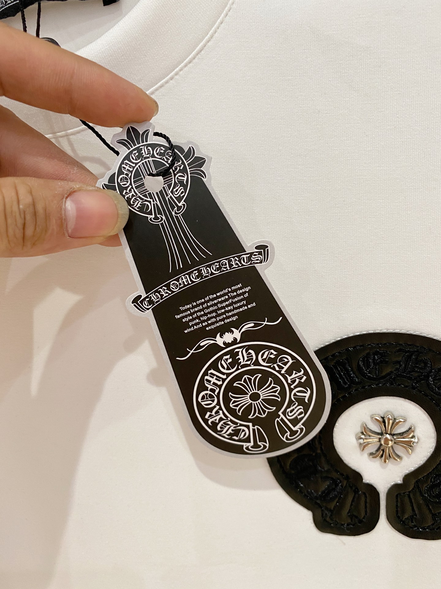 Chrome Hearts Male Hoodie Cotton Black Xs-s-m-l
