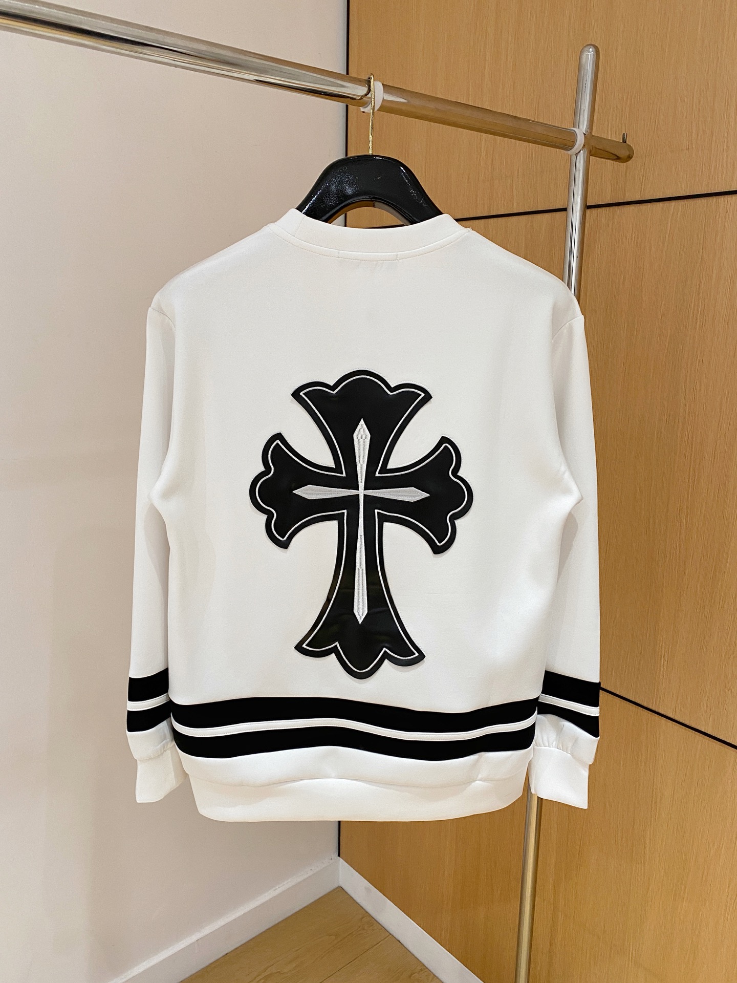 Chrome Hearts Male Hoodie Cotton Black Xs-s-m-l