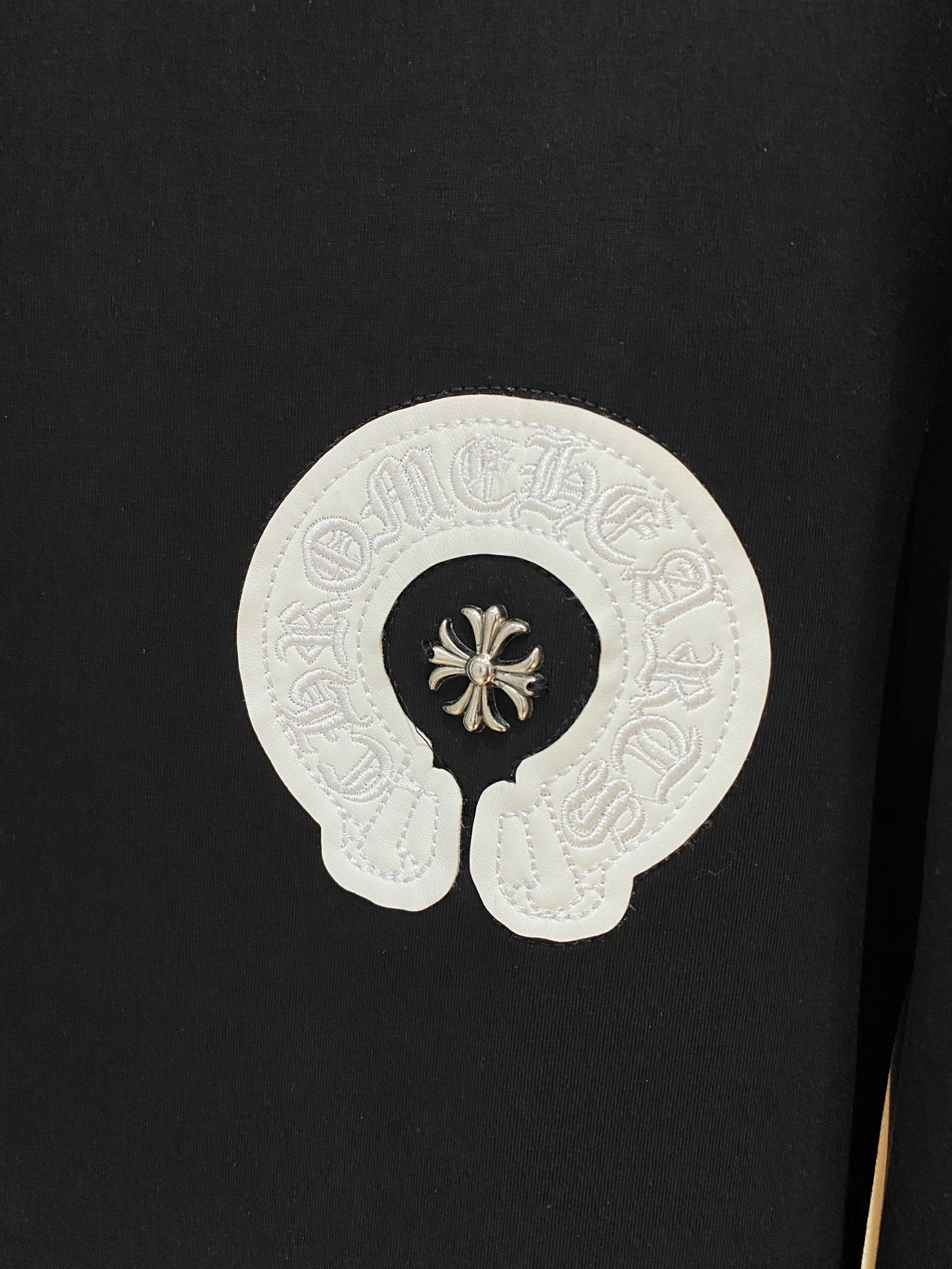 Chrome Hearts Male Hoodie Cotton Black Xs-s-m-l