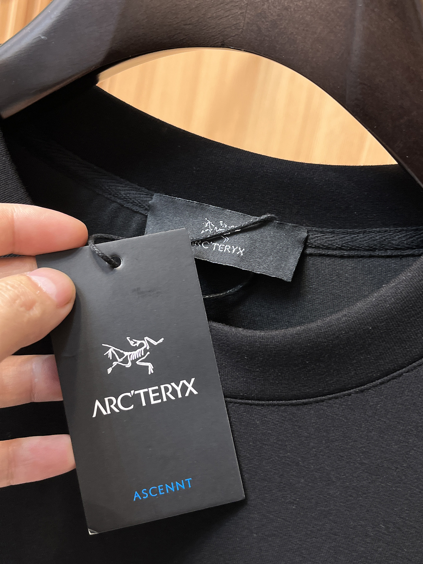 Arcteryx Male Hoodie Cotton Black Xs-s-m-l