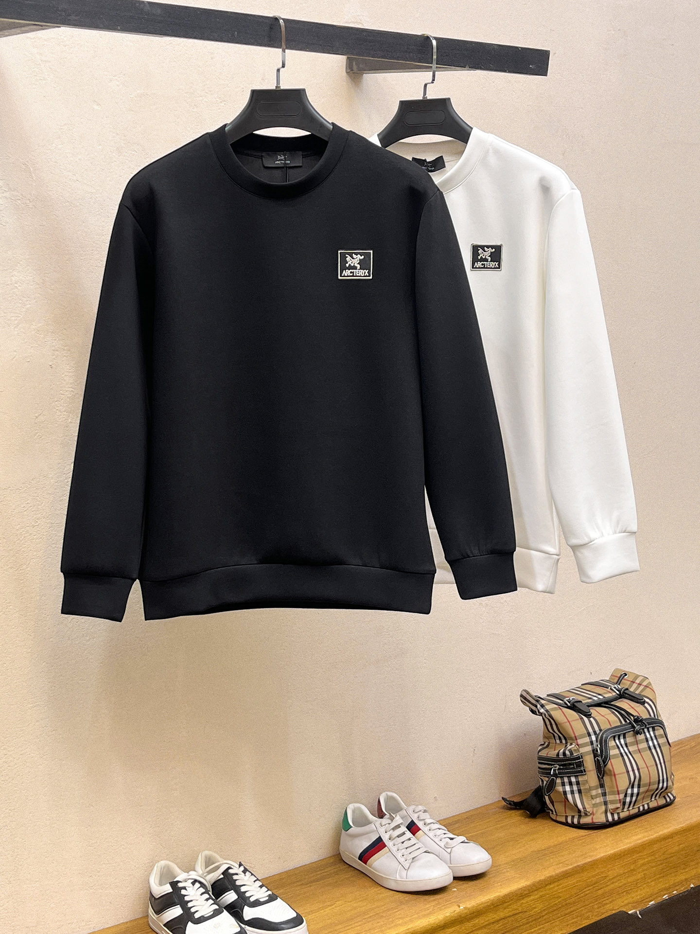 Arcteryx Male Hoodie Cotton Black Xs-s-m-l