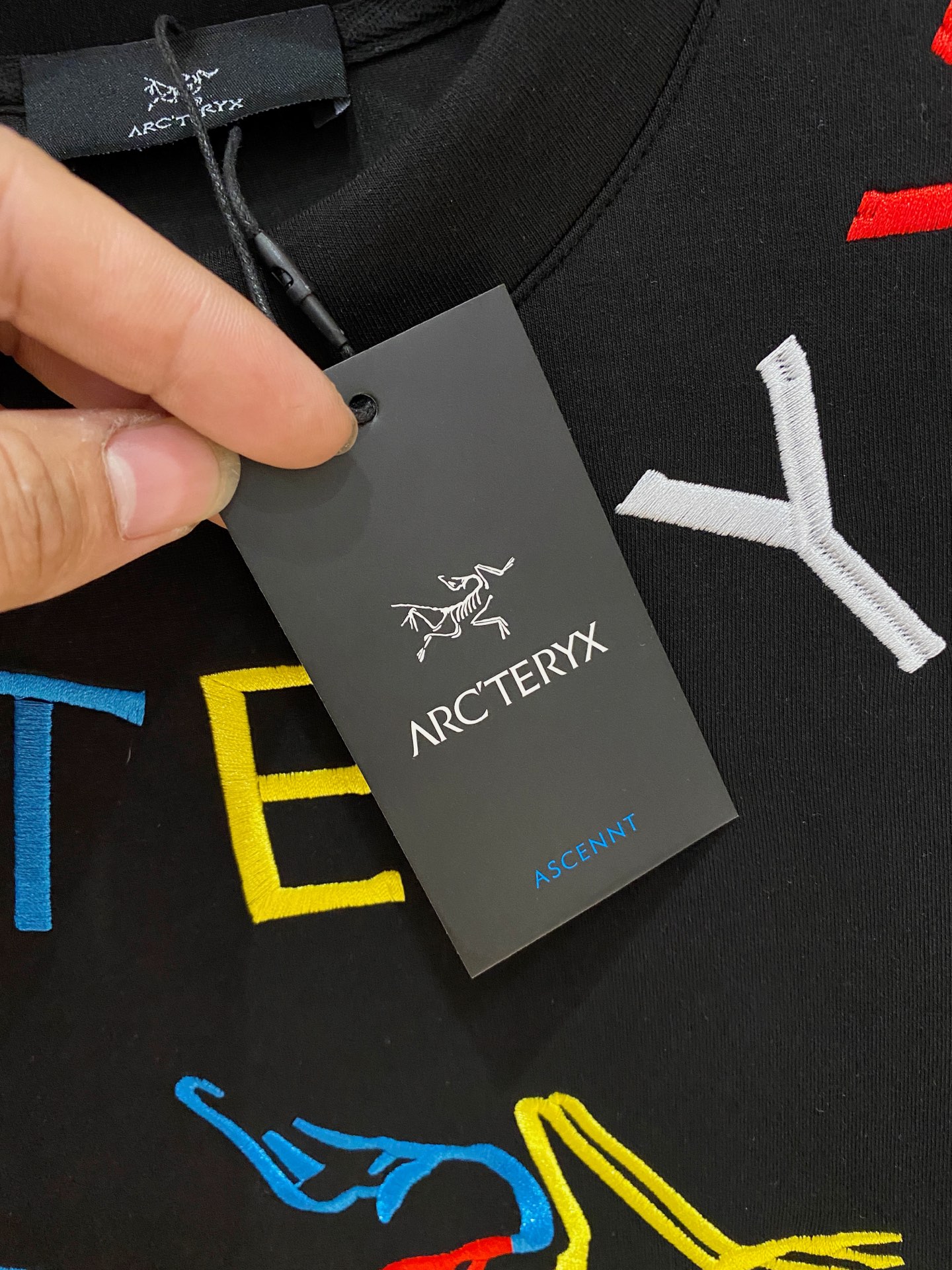 Arcteryx Male Hoodie Cotton Black Xs-s-m-l