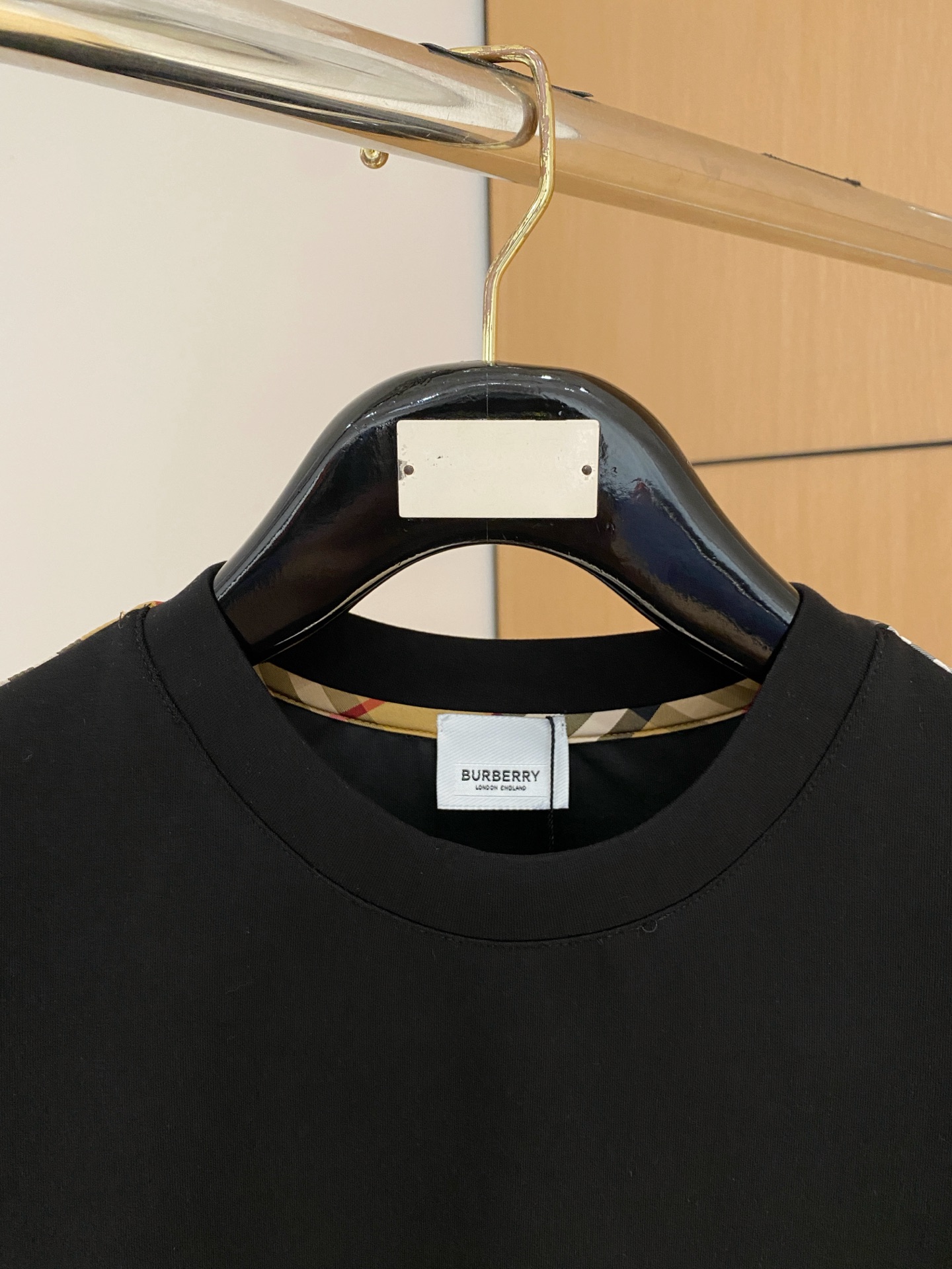 Burberry Male Hoodie Cotton Black Xs-s-m-l