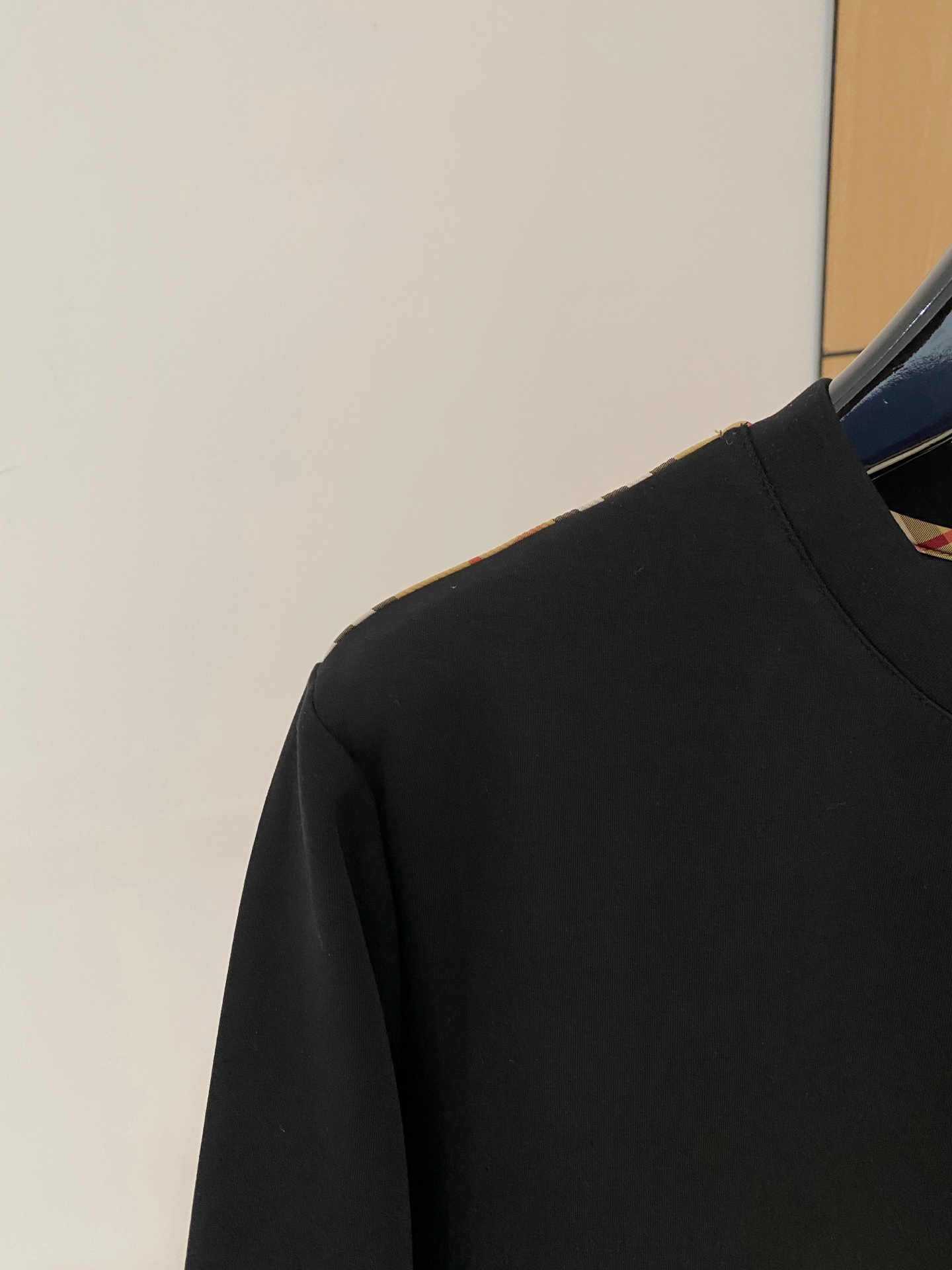 Burberry Male Hoodie Cotton Black Xs-s-m-l