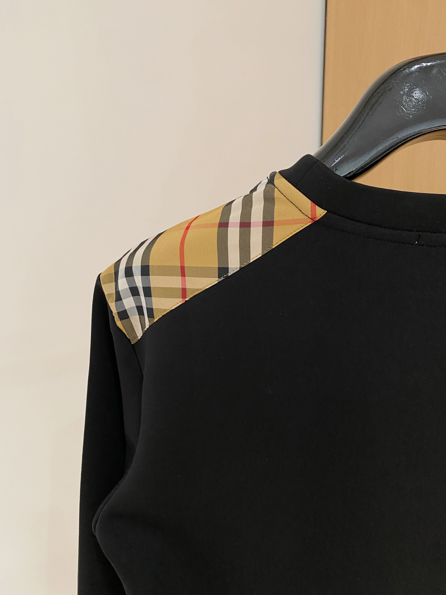 Burberry Male Hoodie Cotton Black Xs-s-m-l