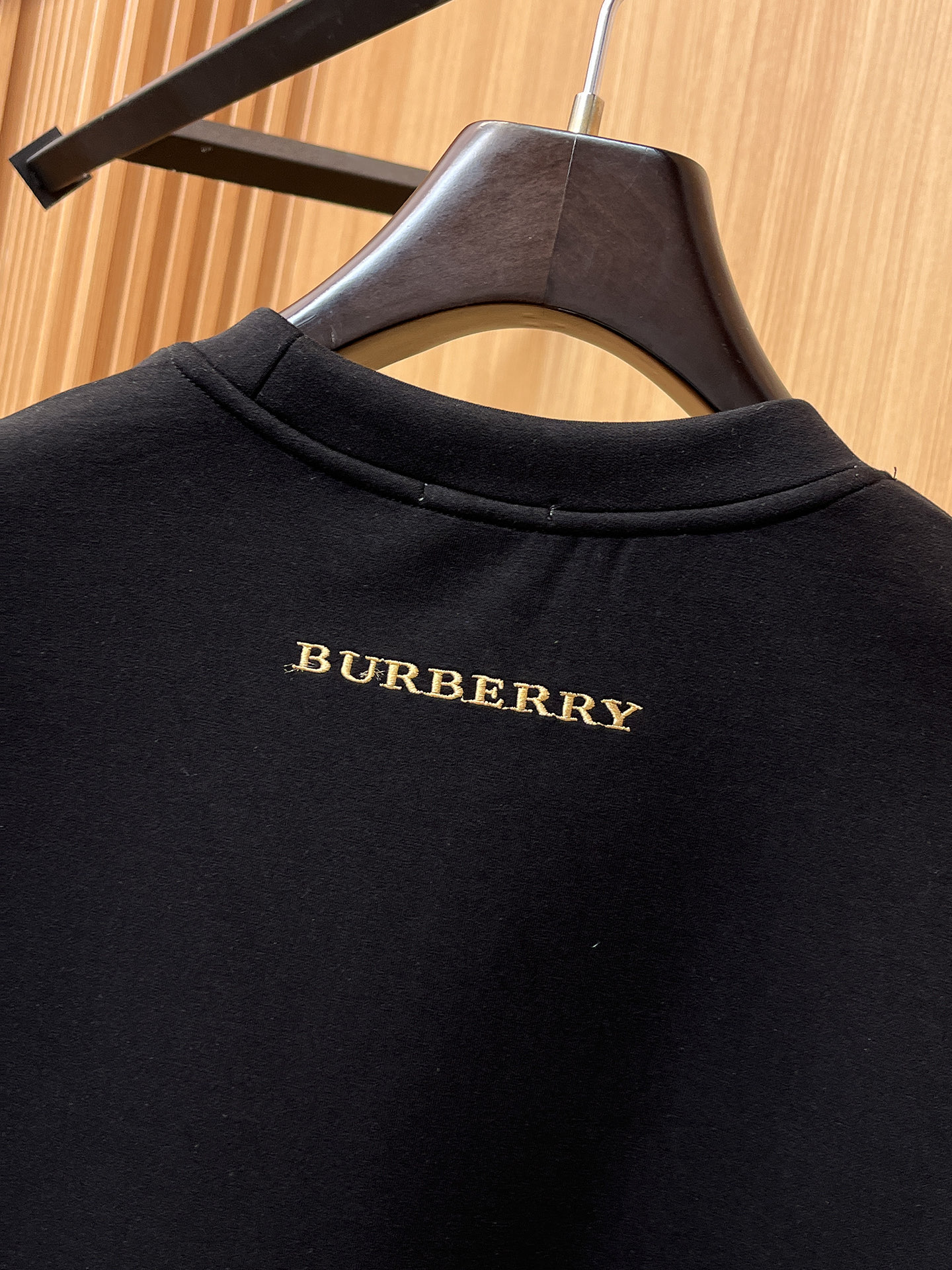 Burberry Male Hoodie Cotton Black Xs-s-m-l