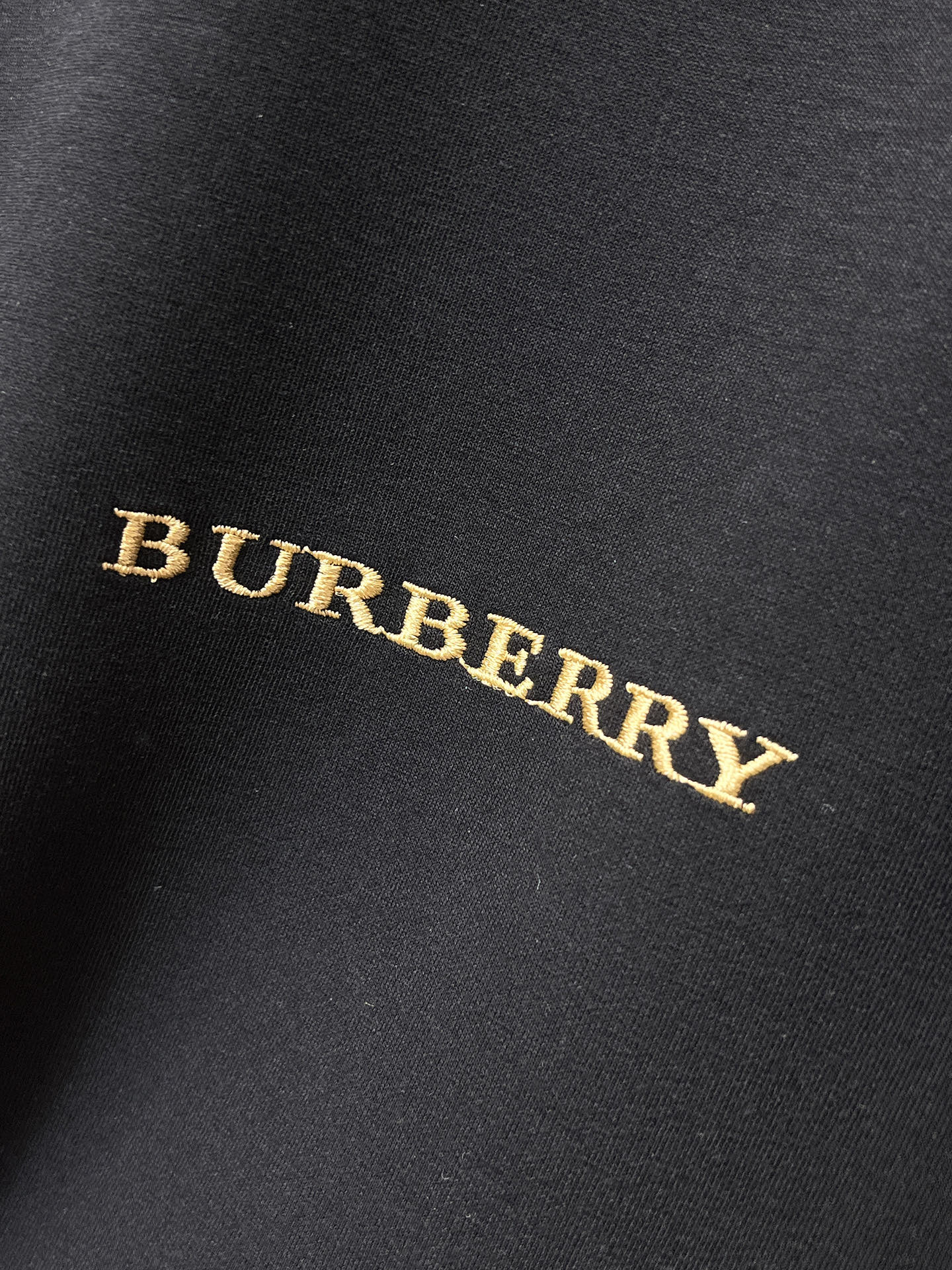 Burberry Male Hoodie Cotton Black Xs-s-m-l