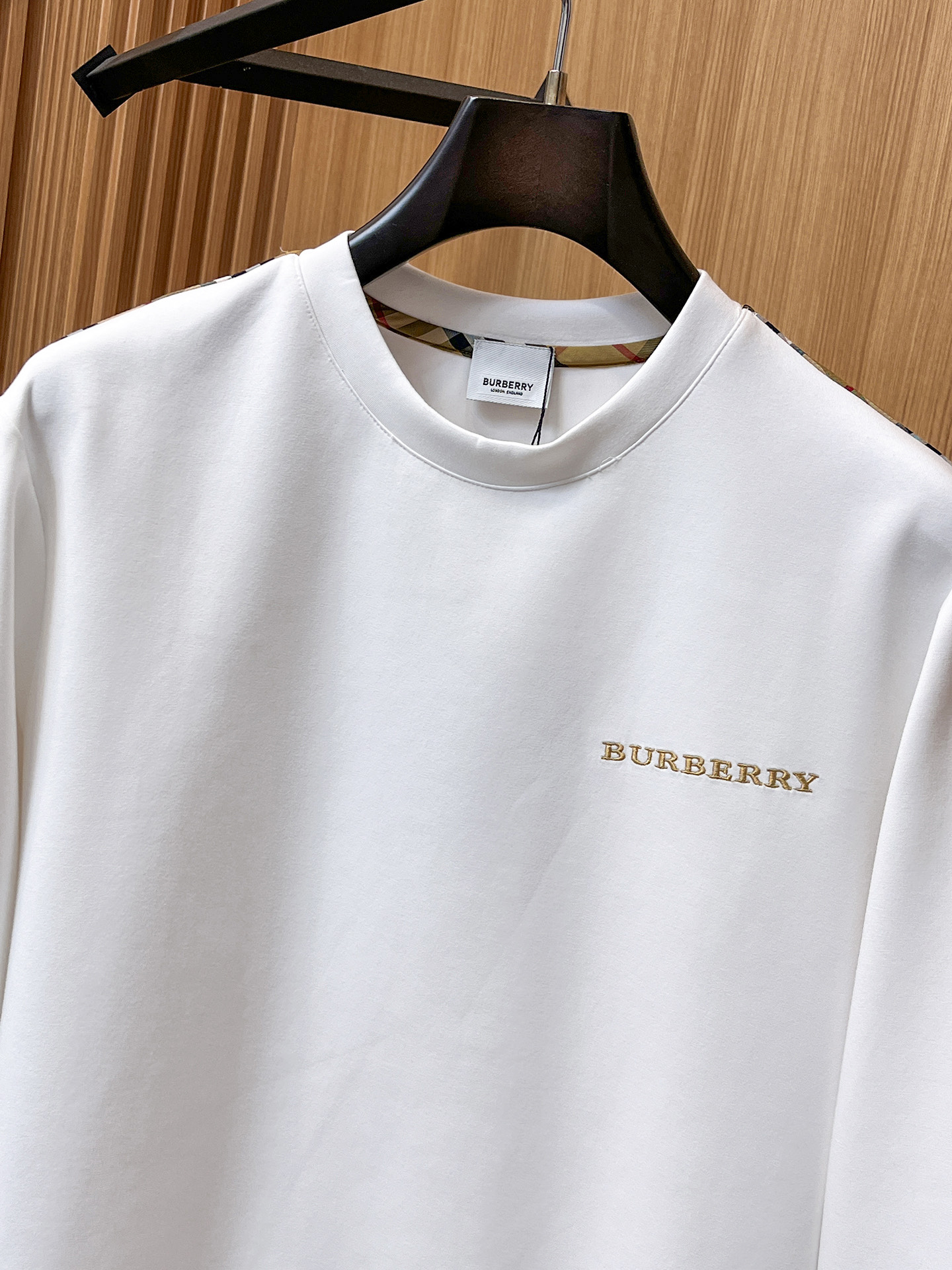 Burberry Male Hoodie Cotton Black Xs-s-m-l