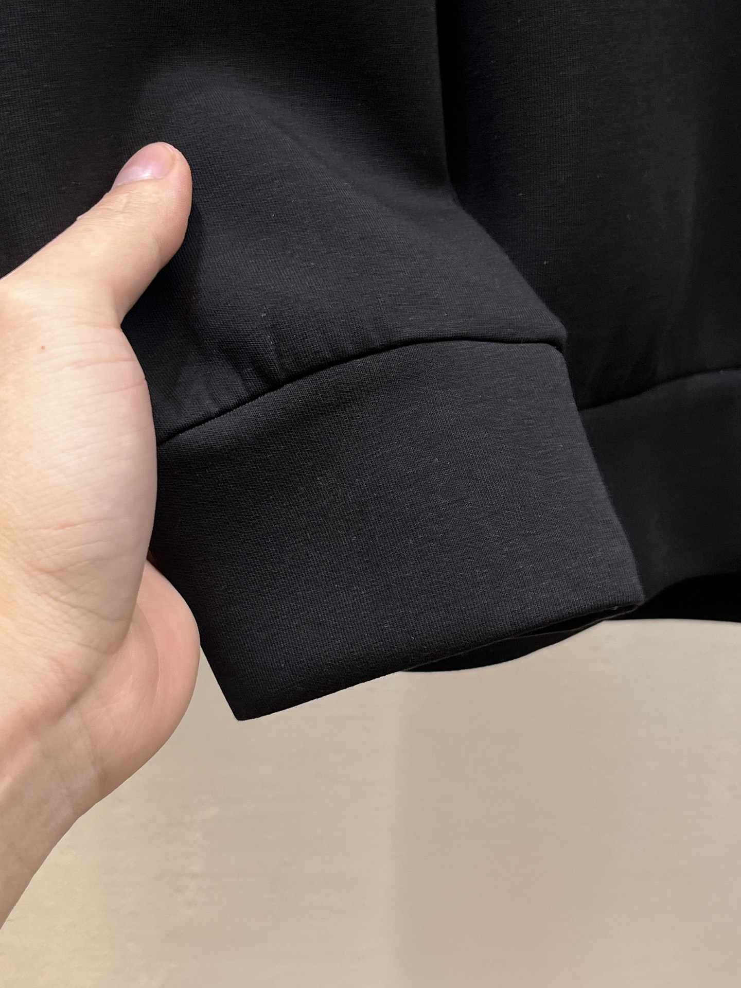 Burberry Male Hoodie Cotton Black Xs-s-m-l