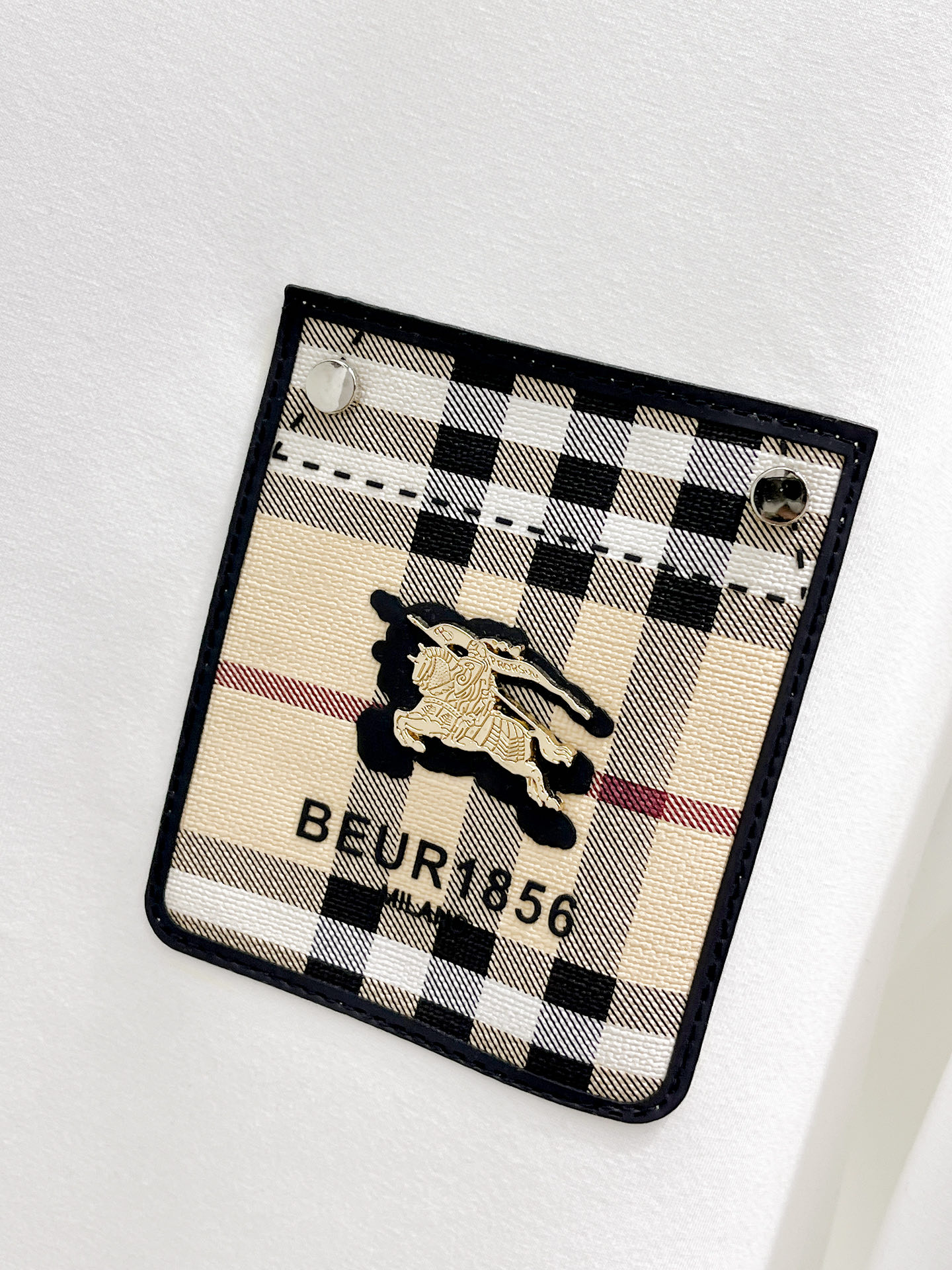 Burberry Male Hoodie Cotton Black Xs-s-m-l