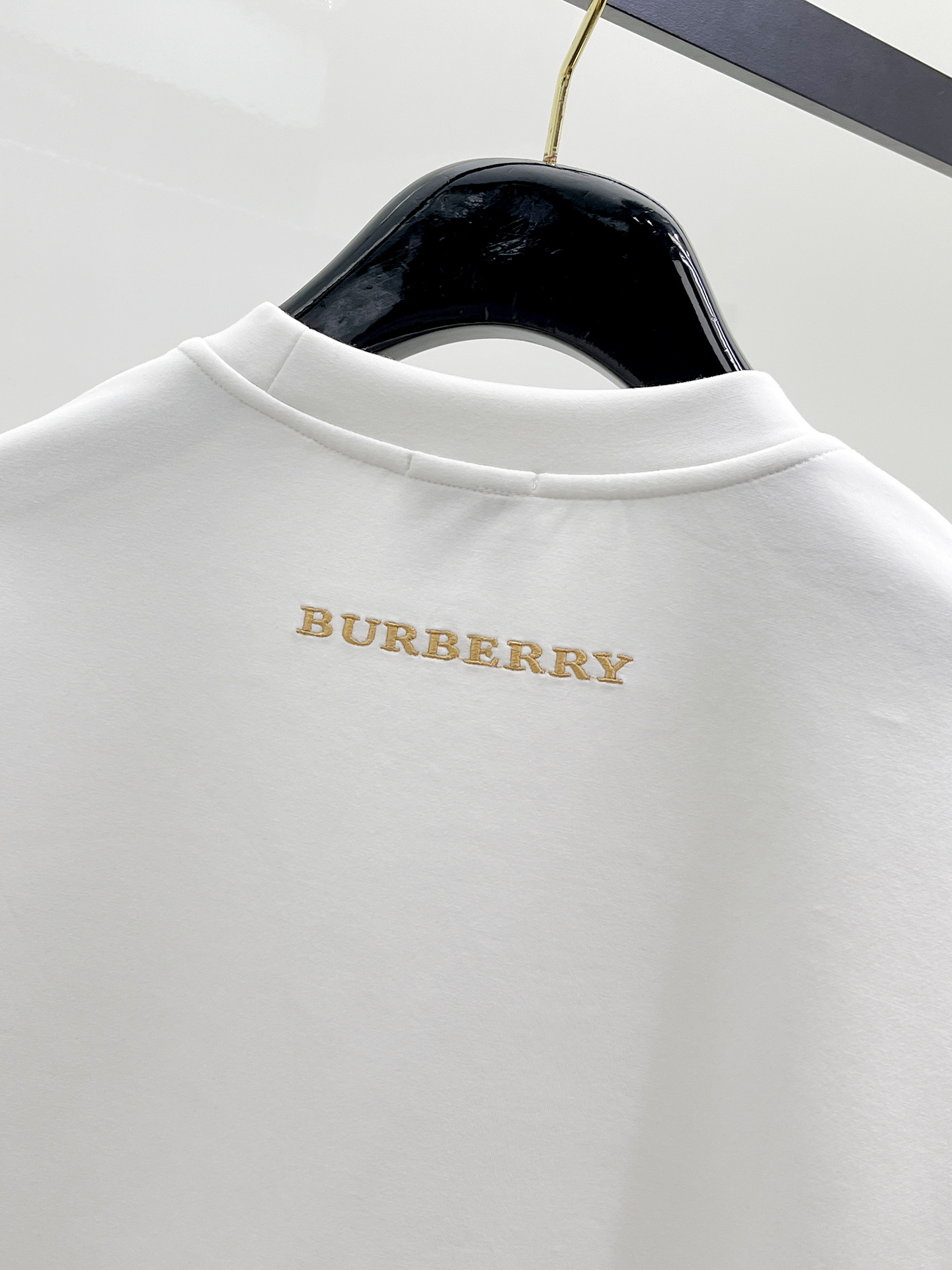 Burberry Male Hoodie Cotton Black Xs-s-m-l