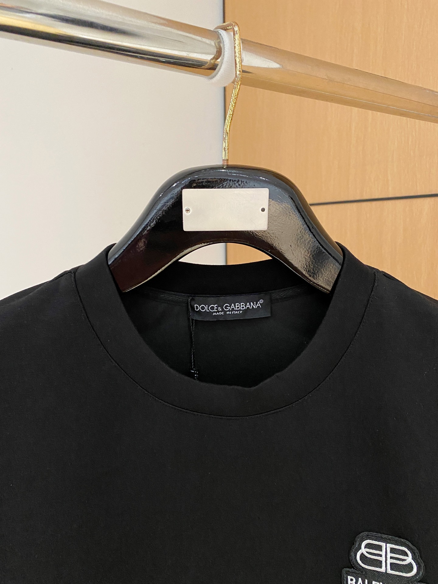 Balenciaga Male Hoodie Cotton Black Xs-s-m-l