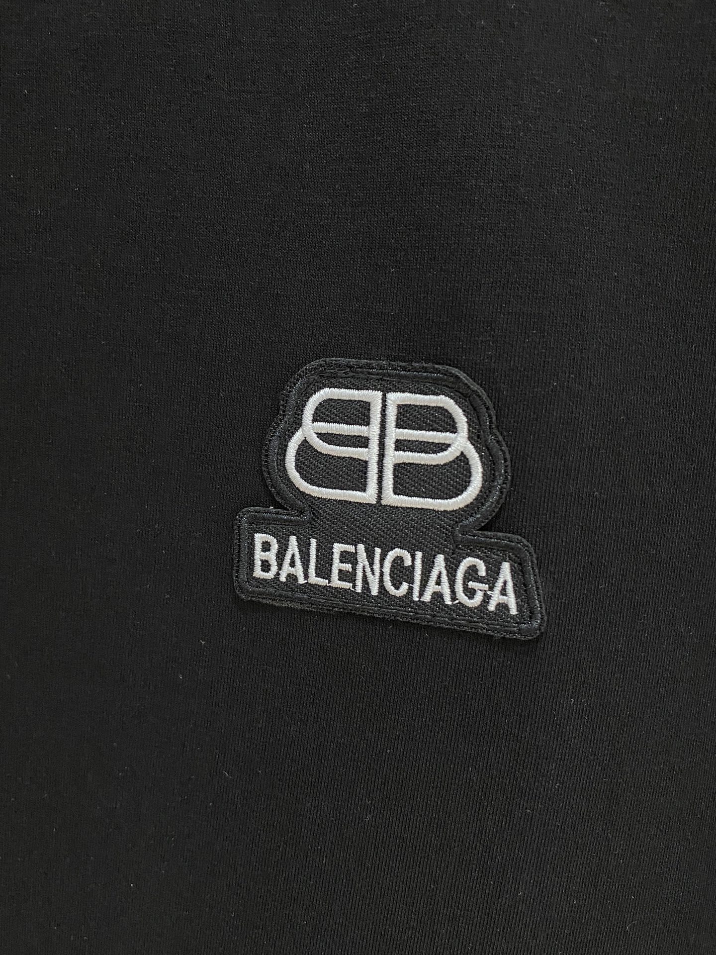 Balenciaga Male Hoodie Cotton Black Xs-s-m-l
