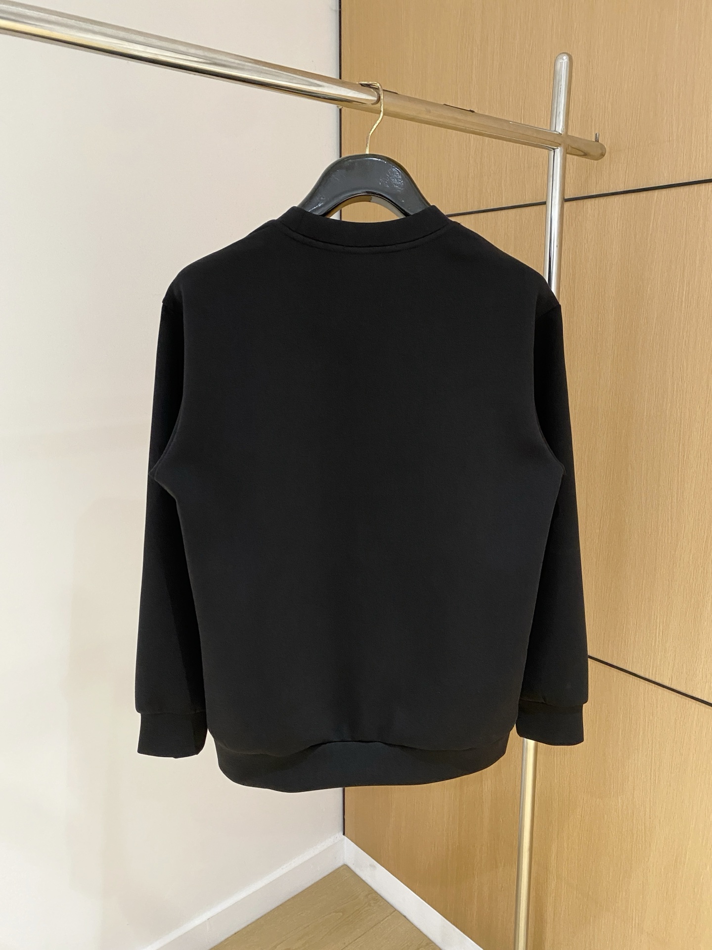 Prada Male Hoodie Cotton Black Xs-s-m-l
