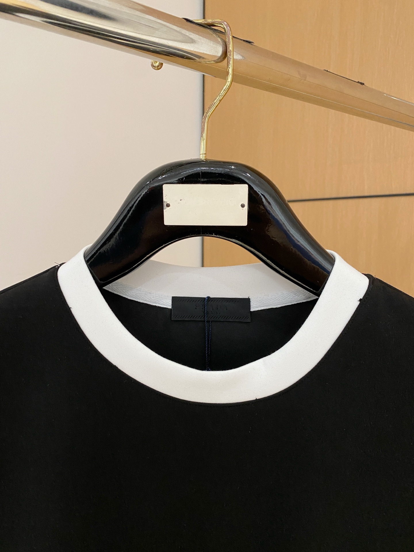 Prada Male Hoodie Cotton Black Xs-s-m-l
