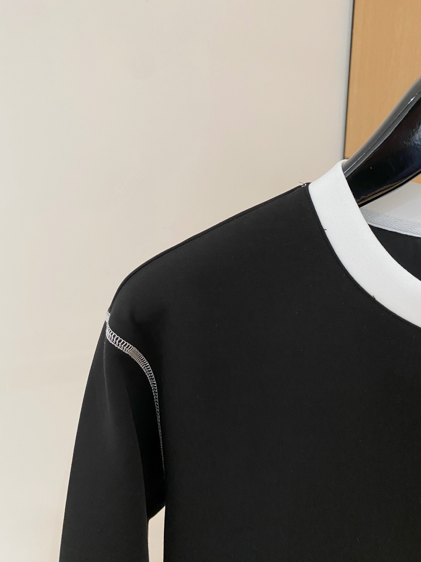 Prada Male Hoodie Cotton Black Xs-s-m-l