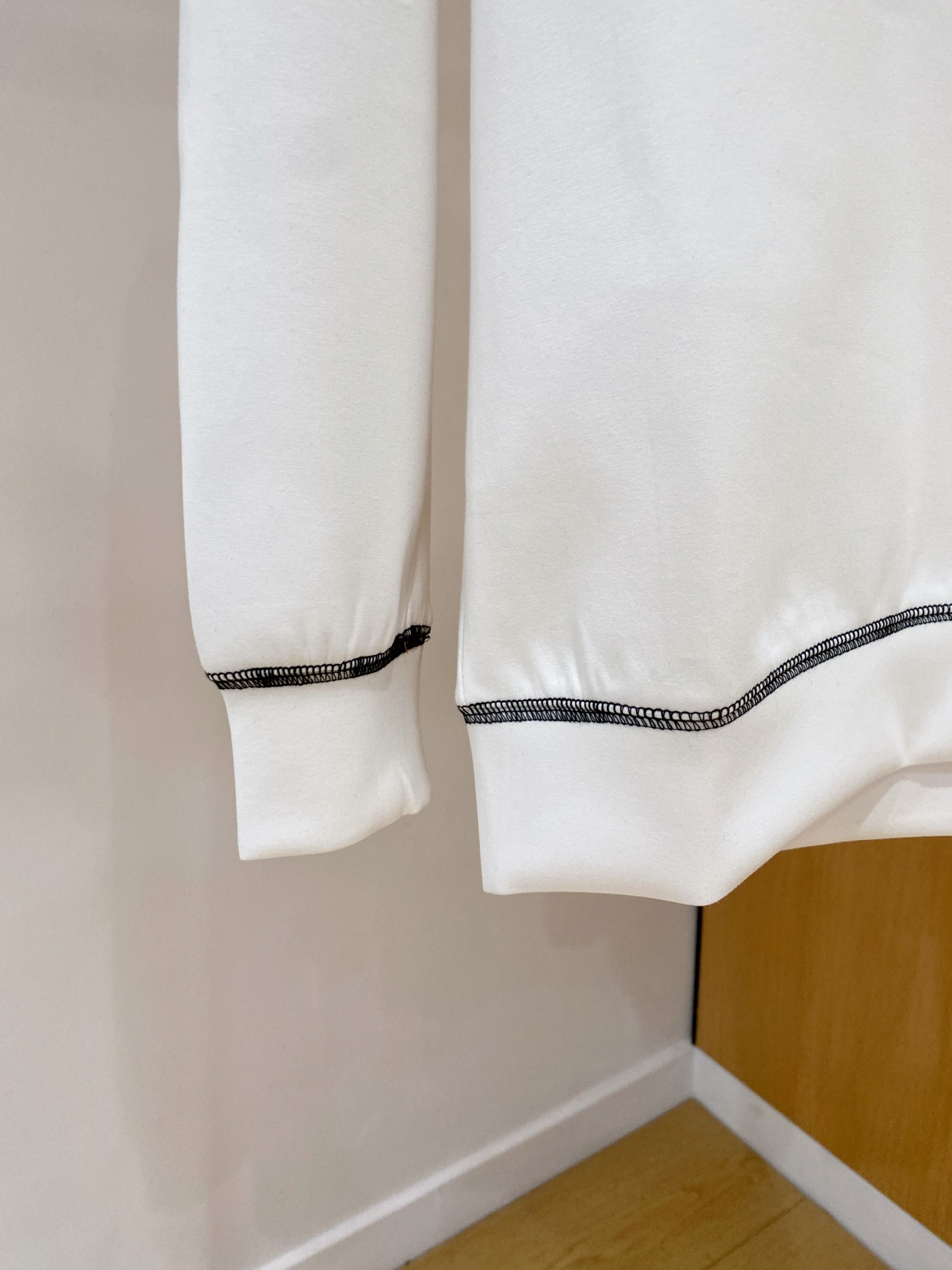 Prada Male Hoodie Cotton Black Xs-s-m-l