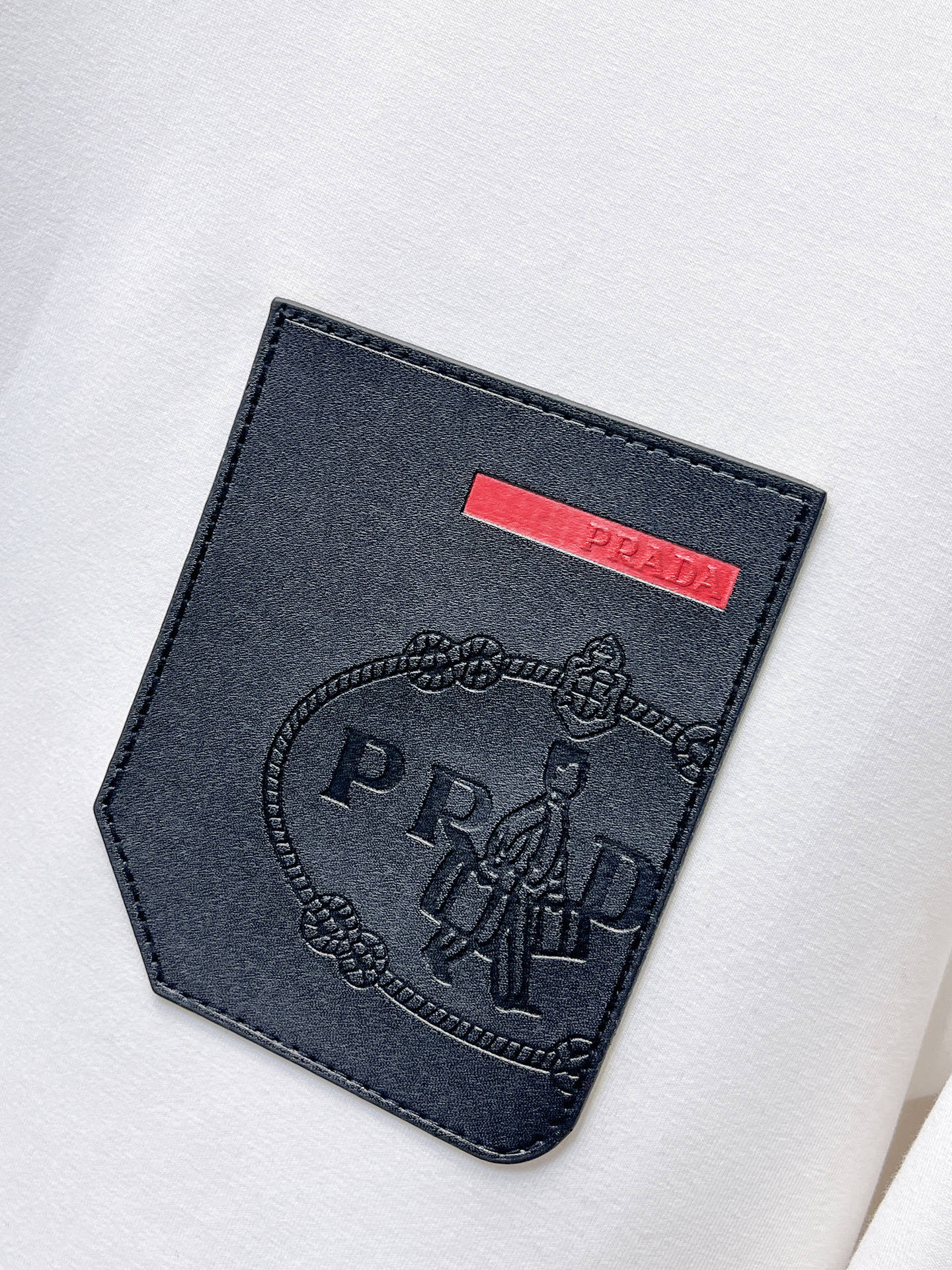 Prada Male Hoodie Cotton Black Xs-s-m-l