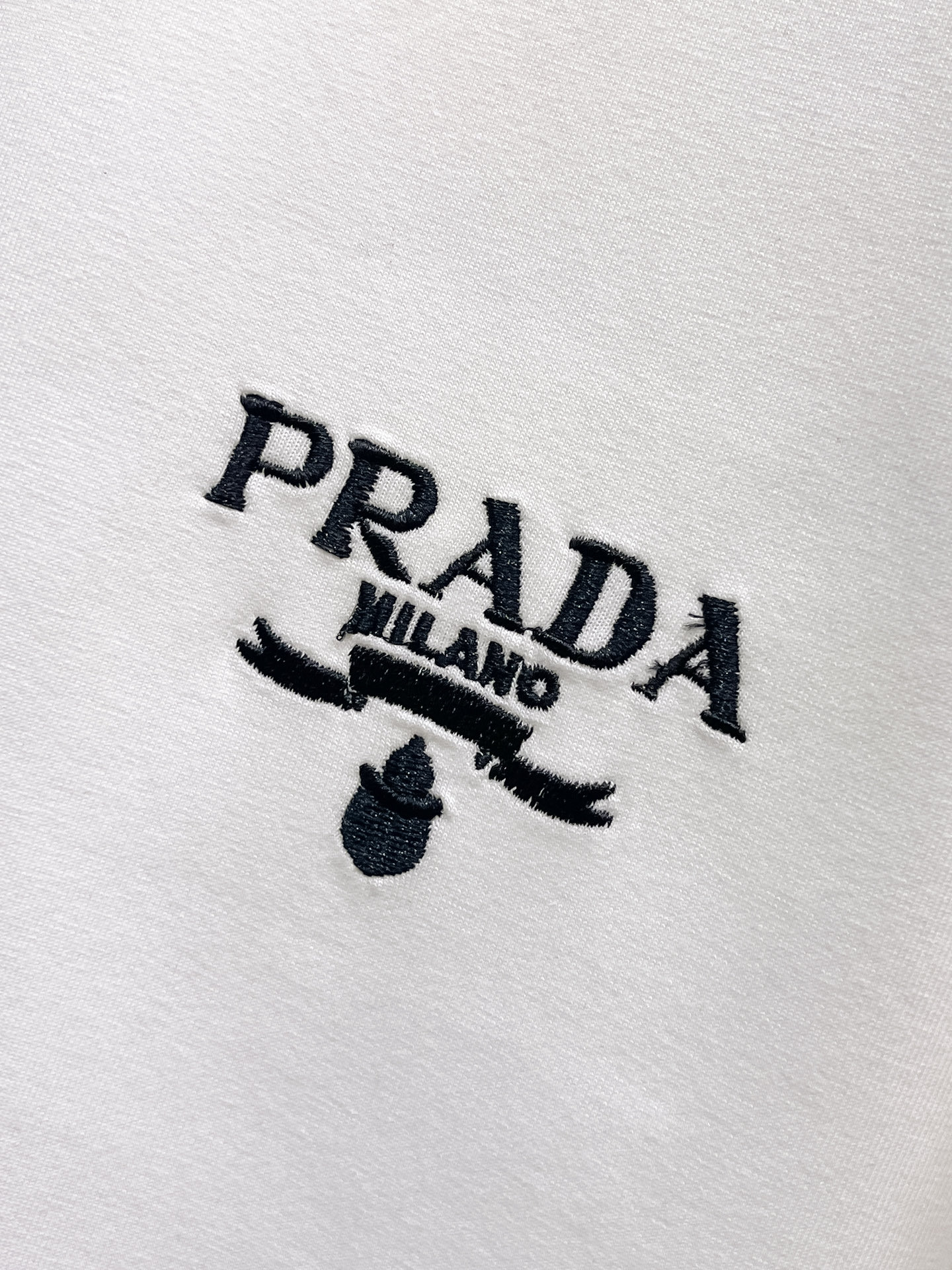 Prada Male Hoodie Cotton Black Xs-s-m-l