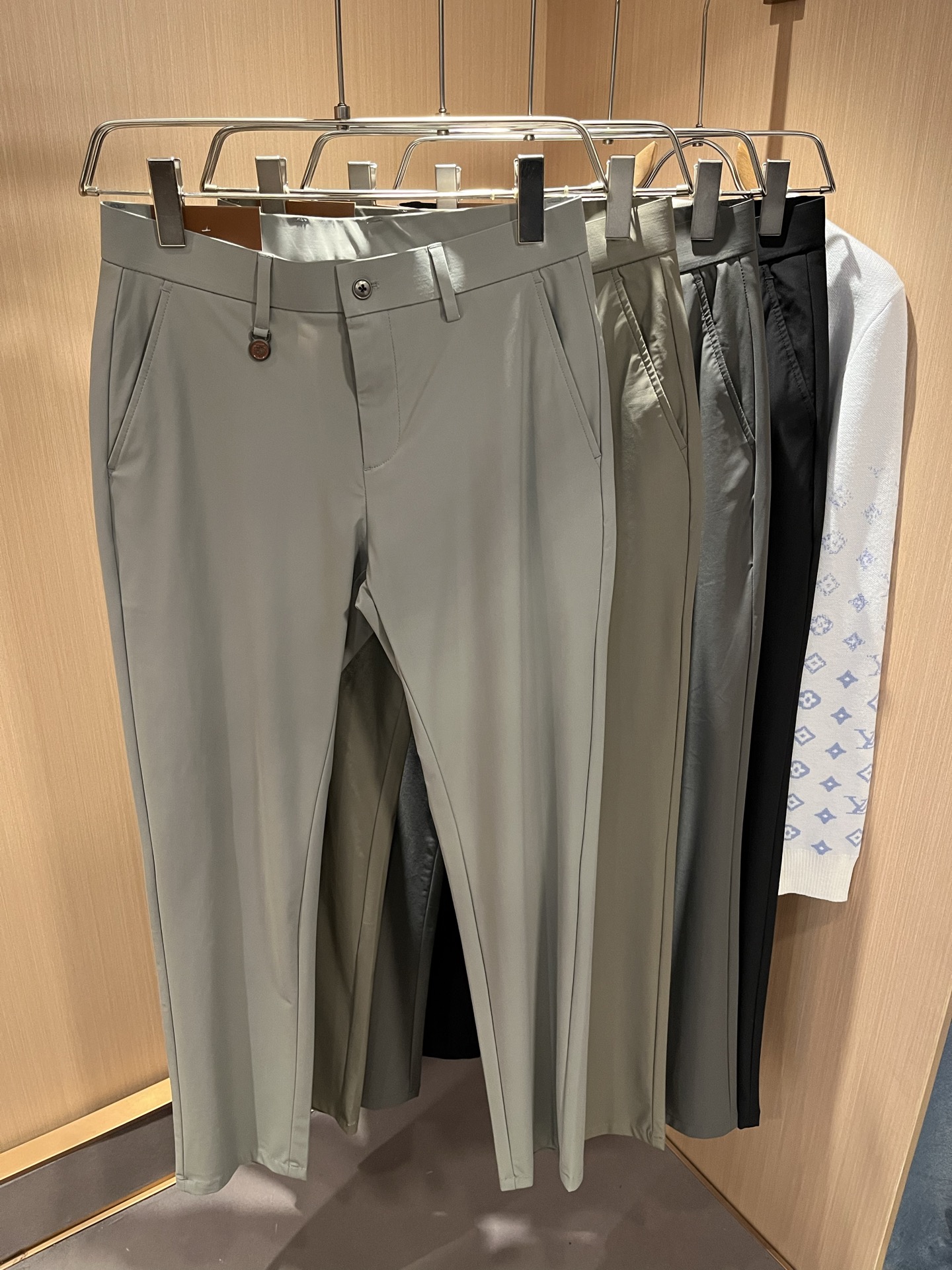 Loro Piana Male Basic Clothing Slim Fit L
