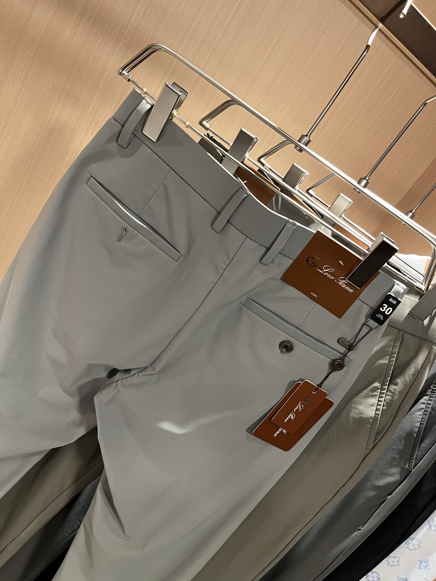 Loro Piana Male Basic Clothing Slim Fit L