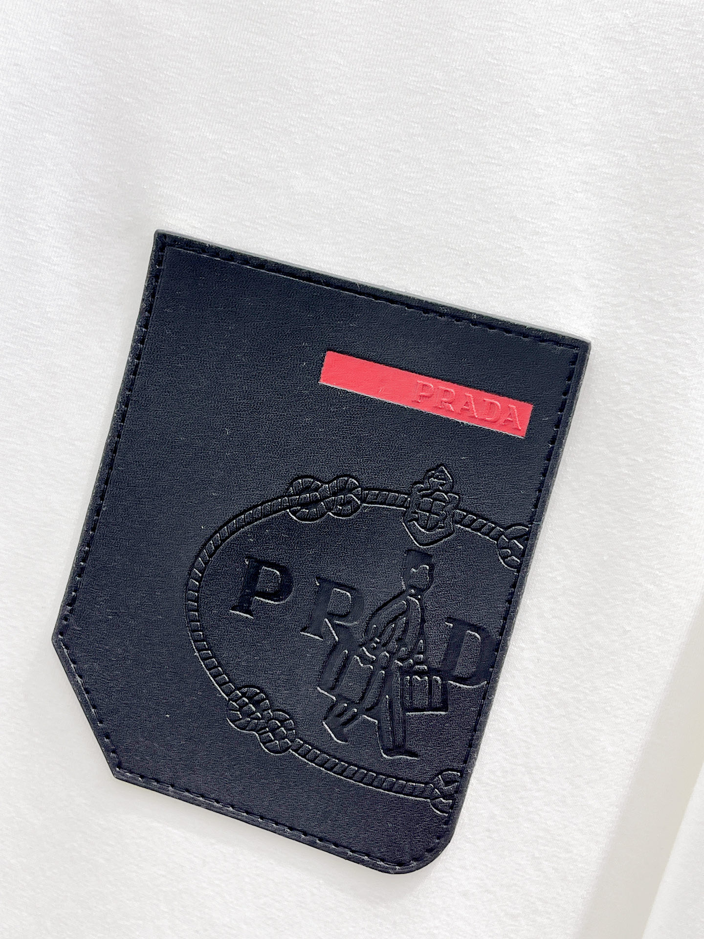 Prada Male Hoodie Cotton Black Xs-s-m-l