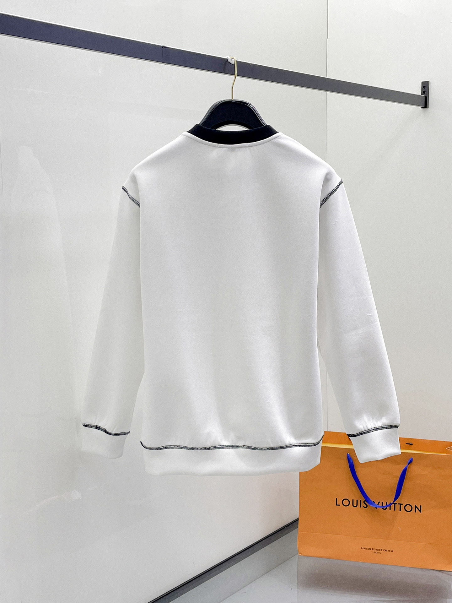 Prada Male Hoodie Cotton Black Xs-s-m-l