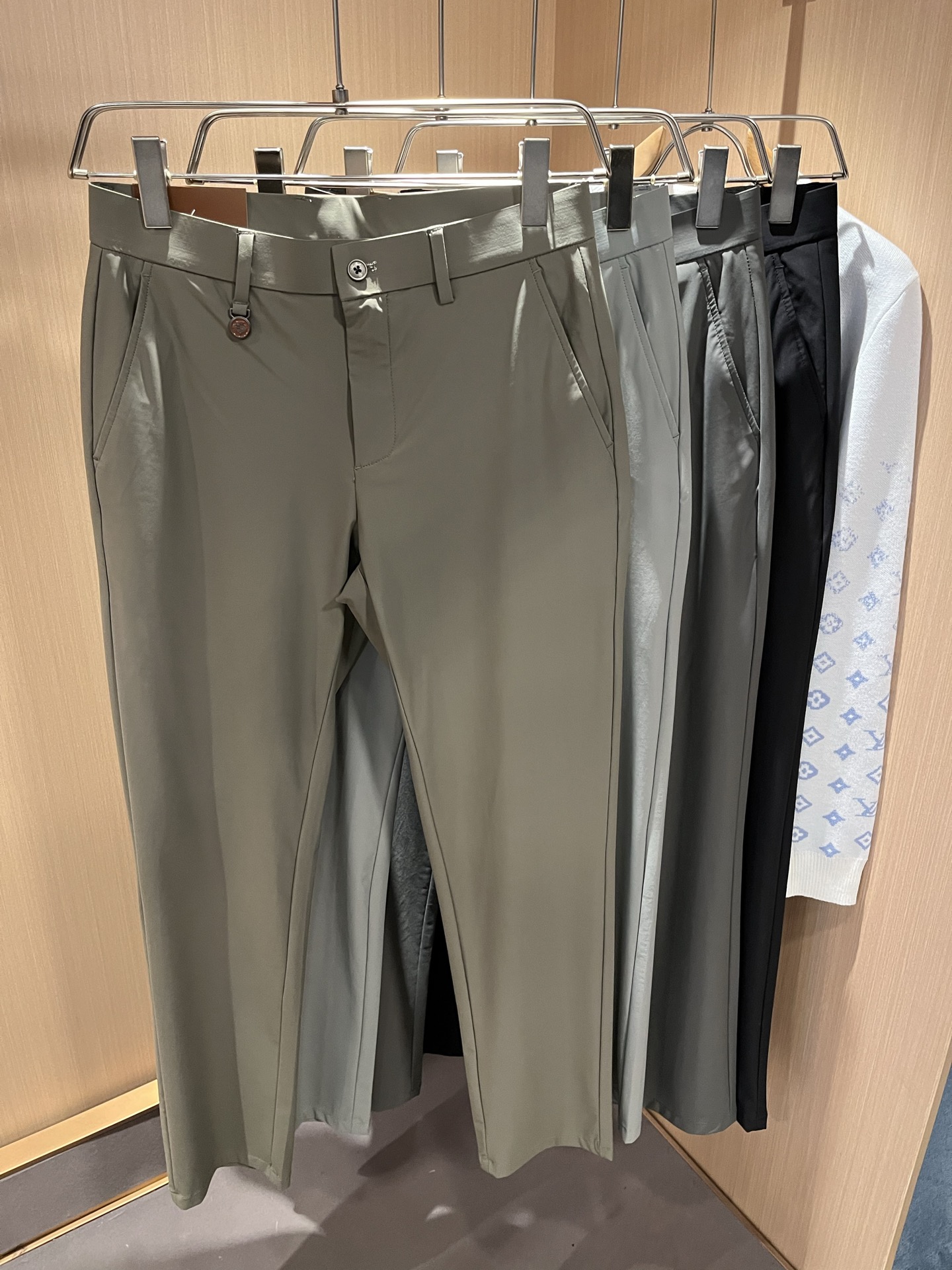 Loro Piana Male Basic Clothing Slim Fit L