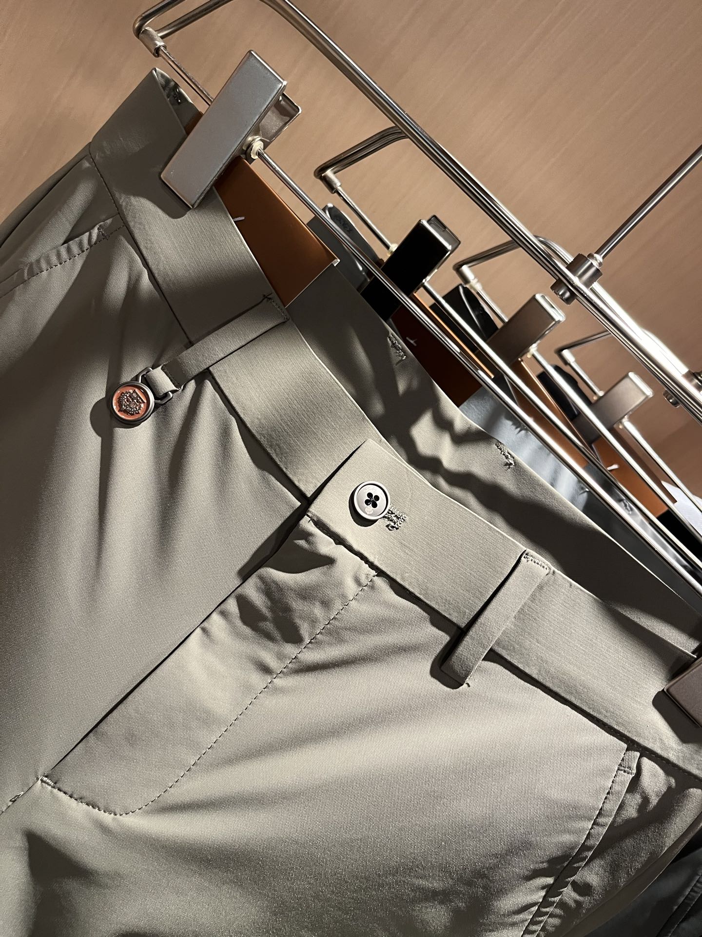 Loro Piana Male Basic Clothing Slim Fit L
