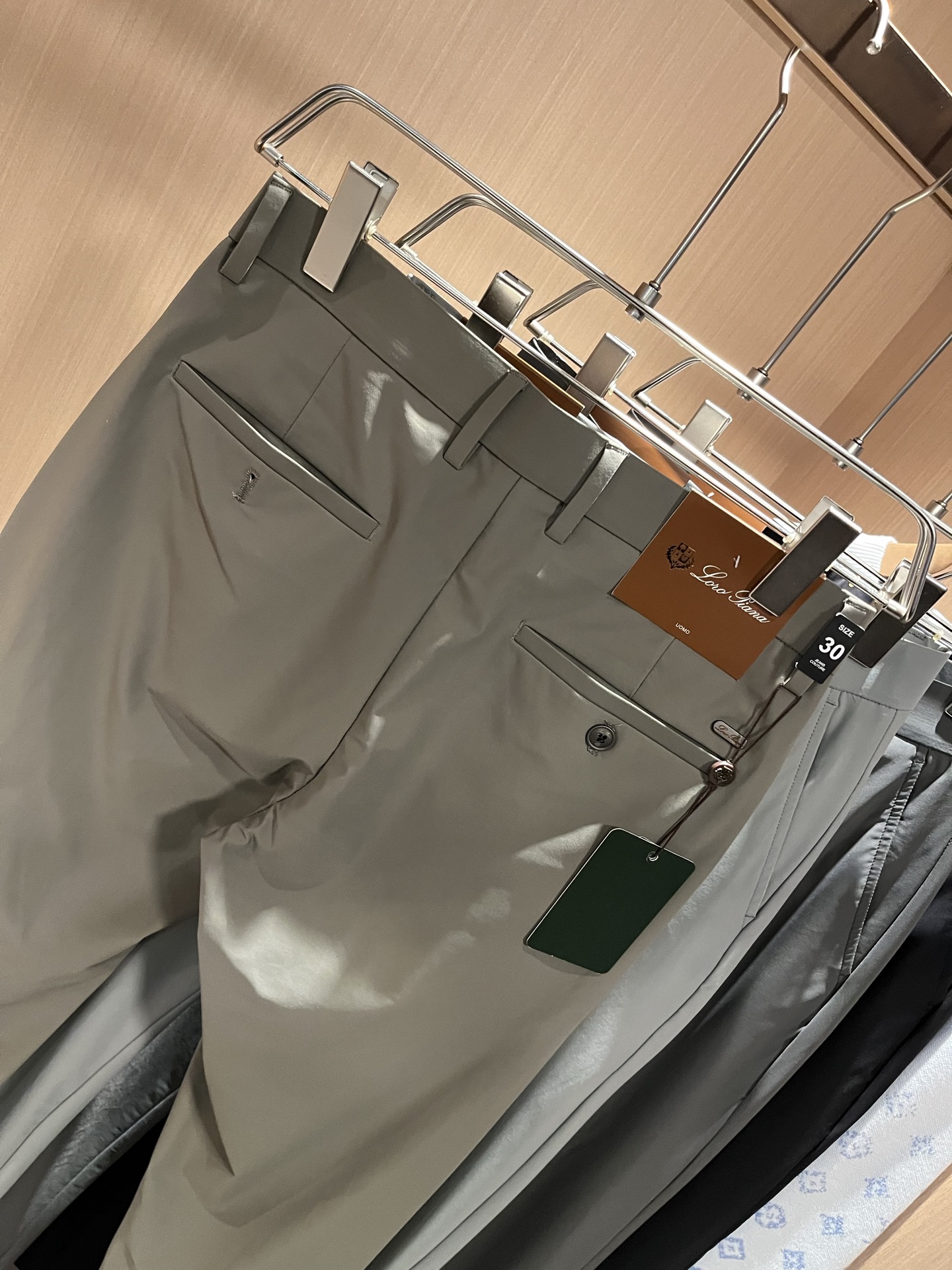 Loro Piana Male Basic Clothing Slim Fit L