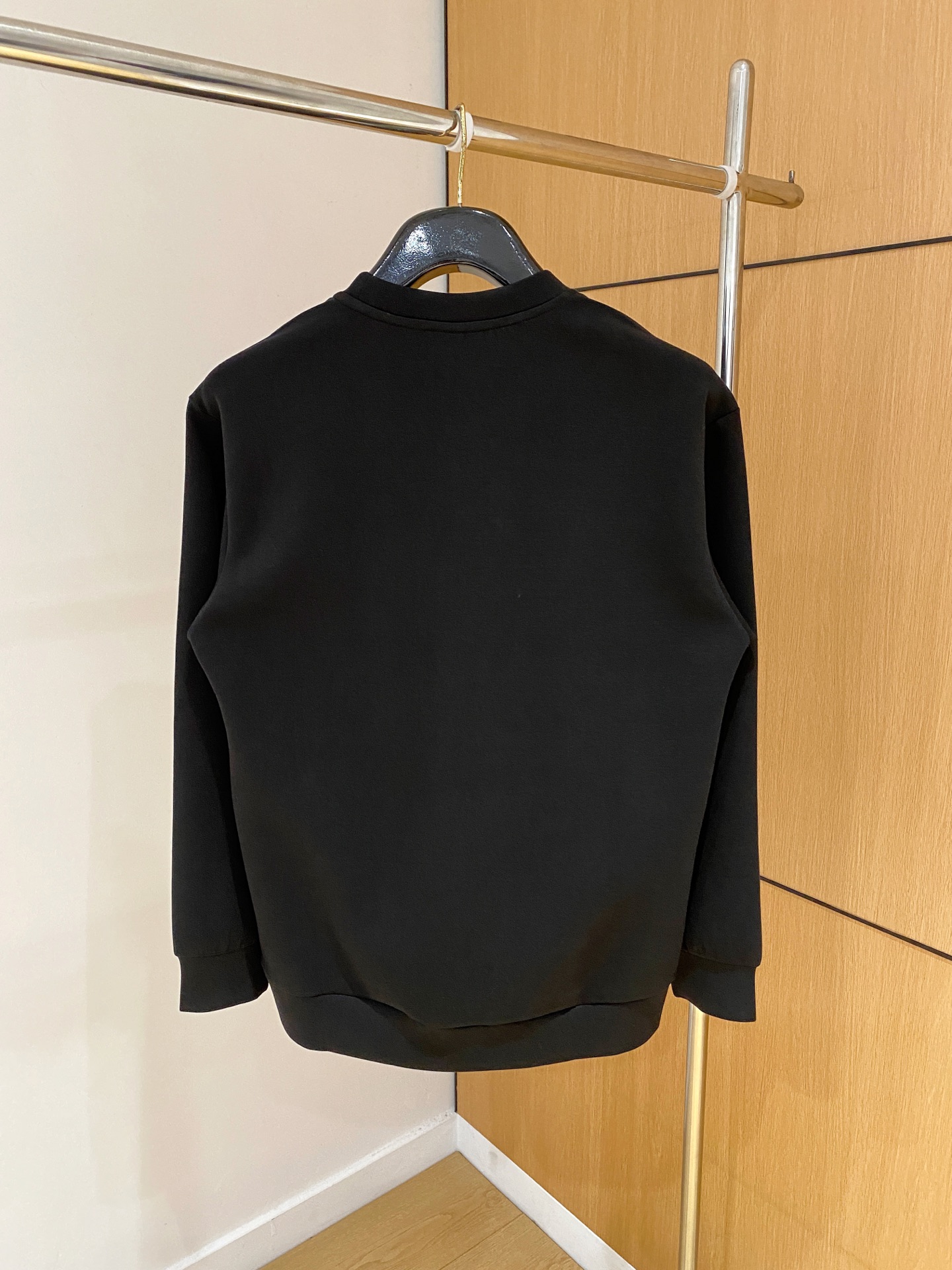 Prada Male Hoodie Cotton Black Xs-s-m-l