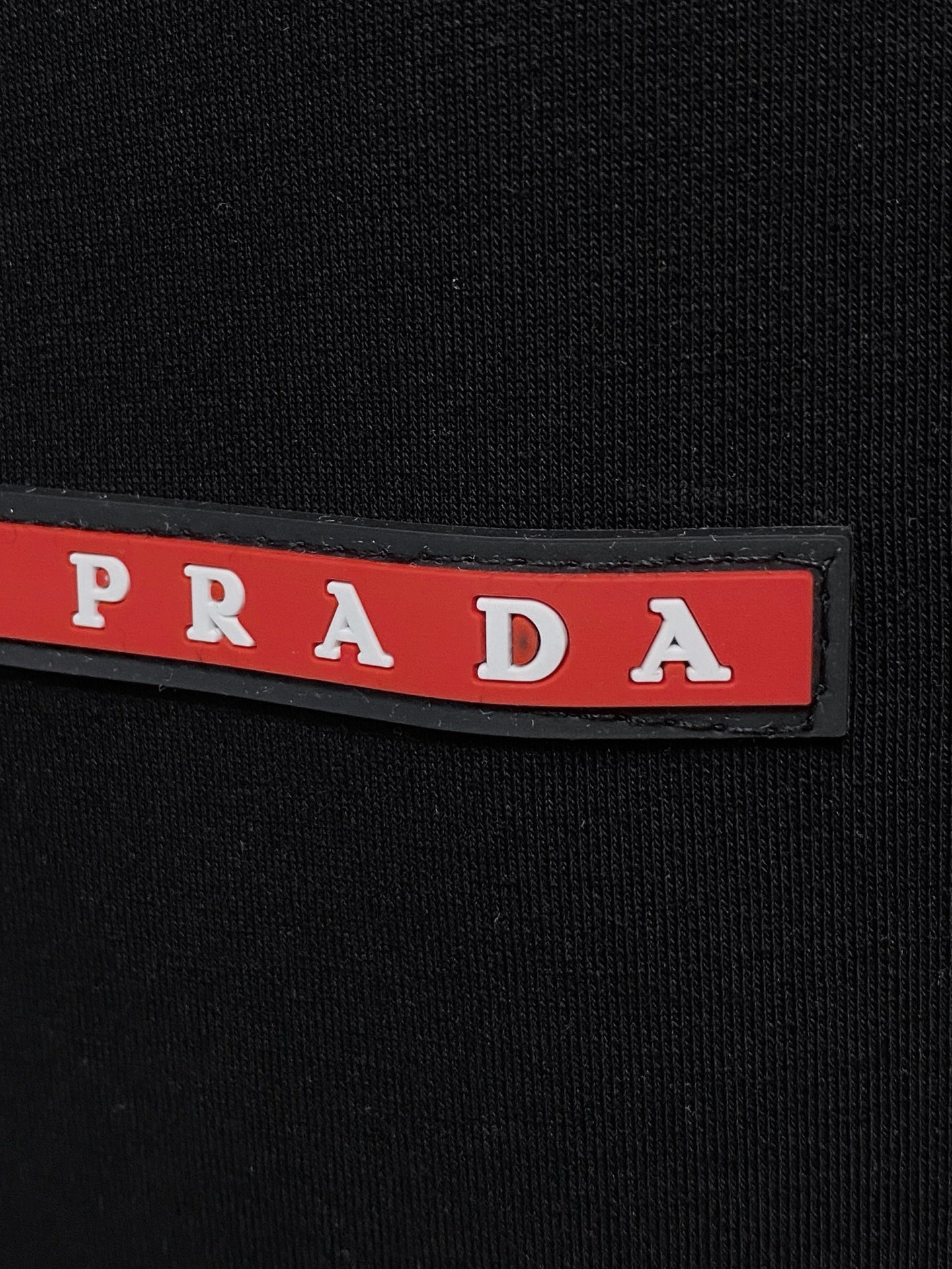 Prada Male Hoodie Cotton Black Xs-s-m-l