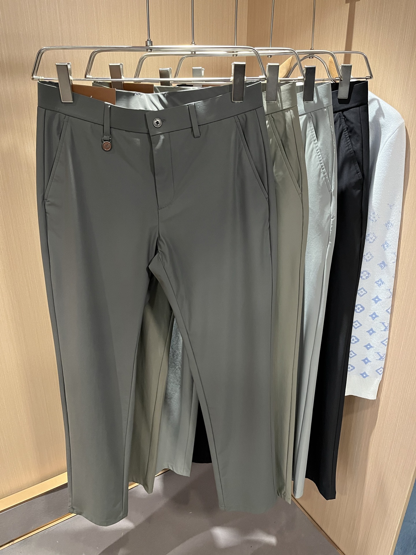 Loro Piana Male Basic Clothing Slim Fit L