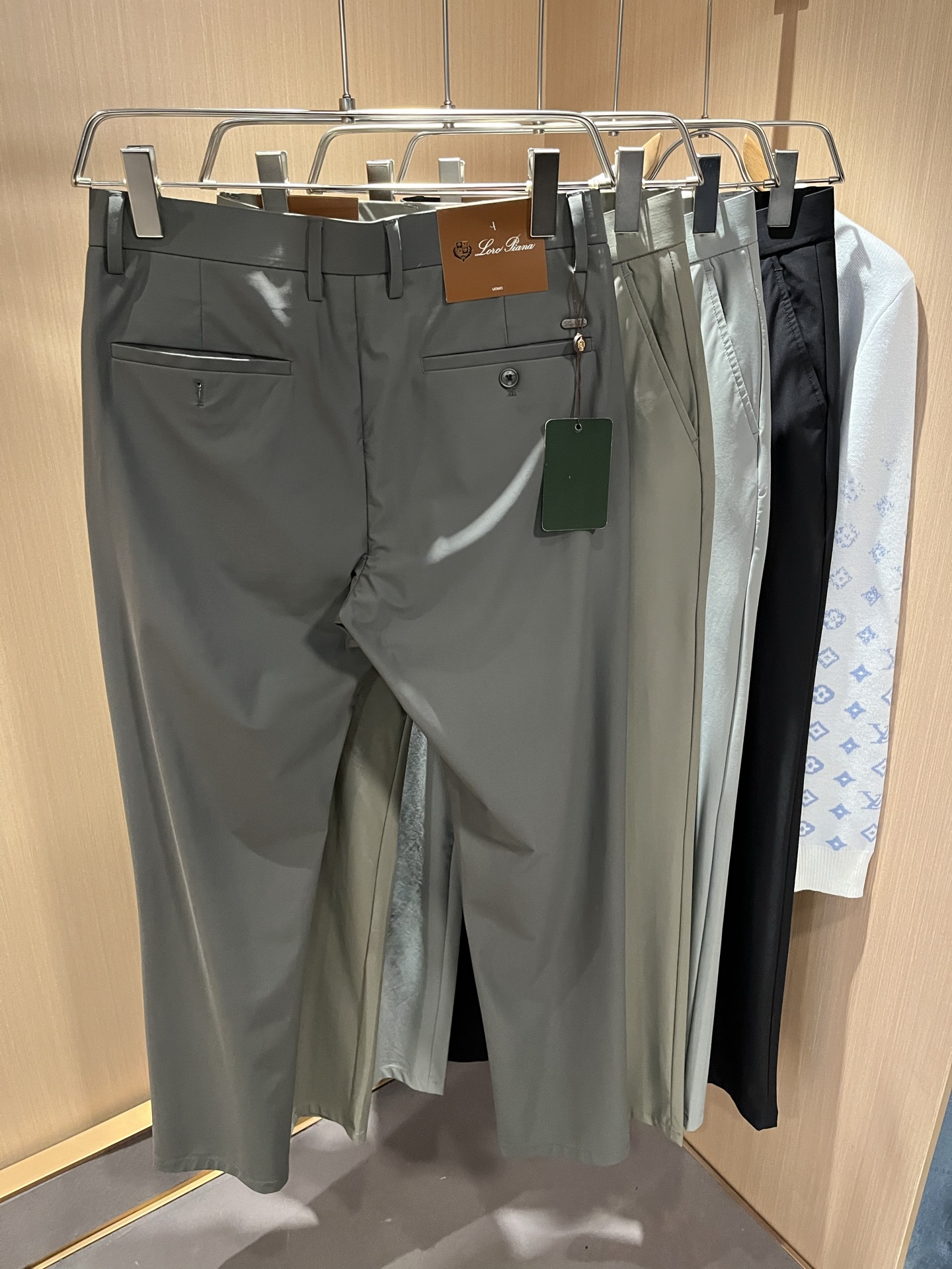 Loro Piana Male Basic Clothing Slim Fit L