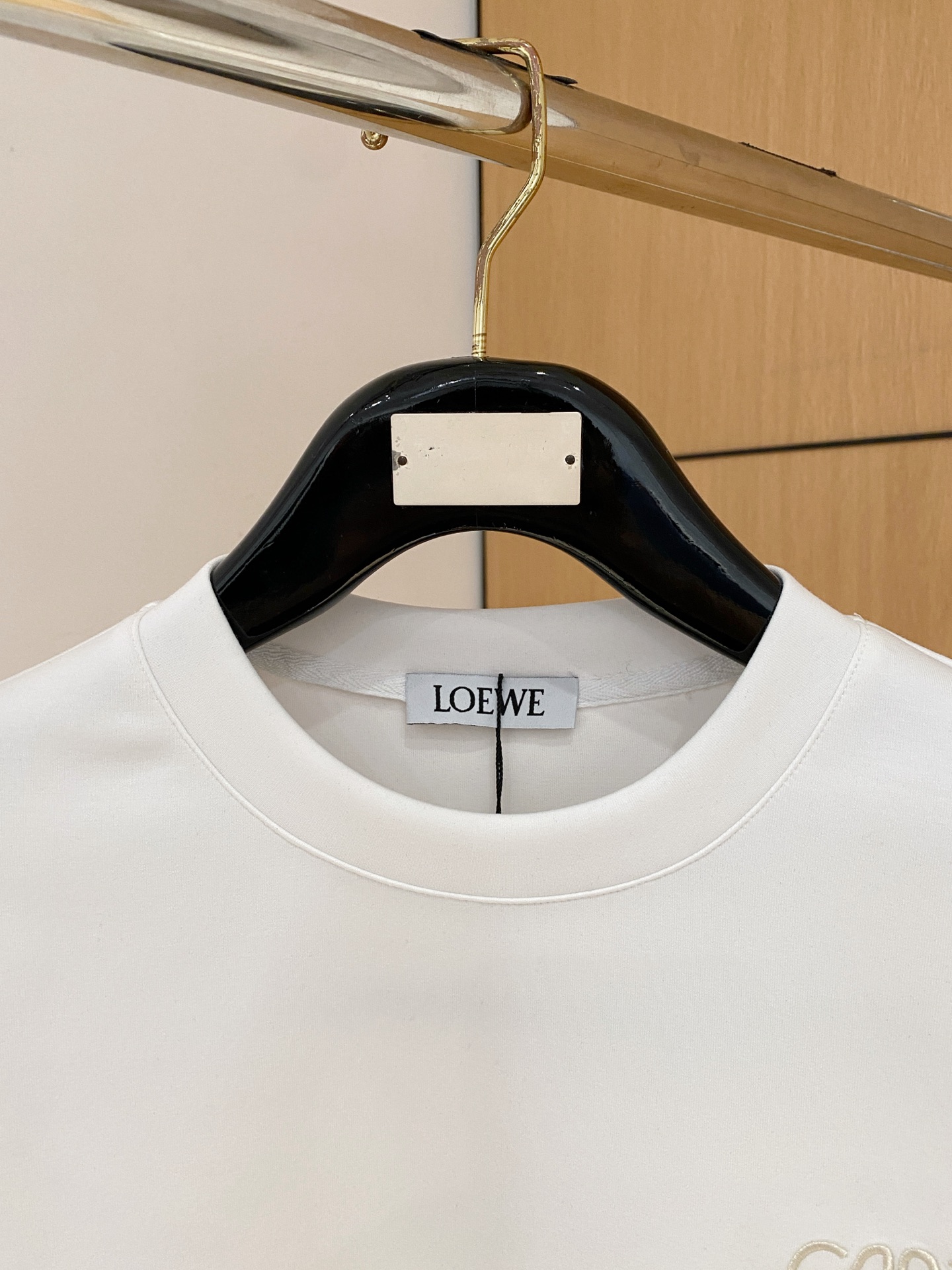 Loewe Male Hoodie Cotton Black Xs-s-m-l