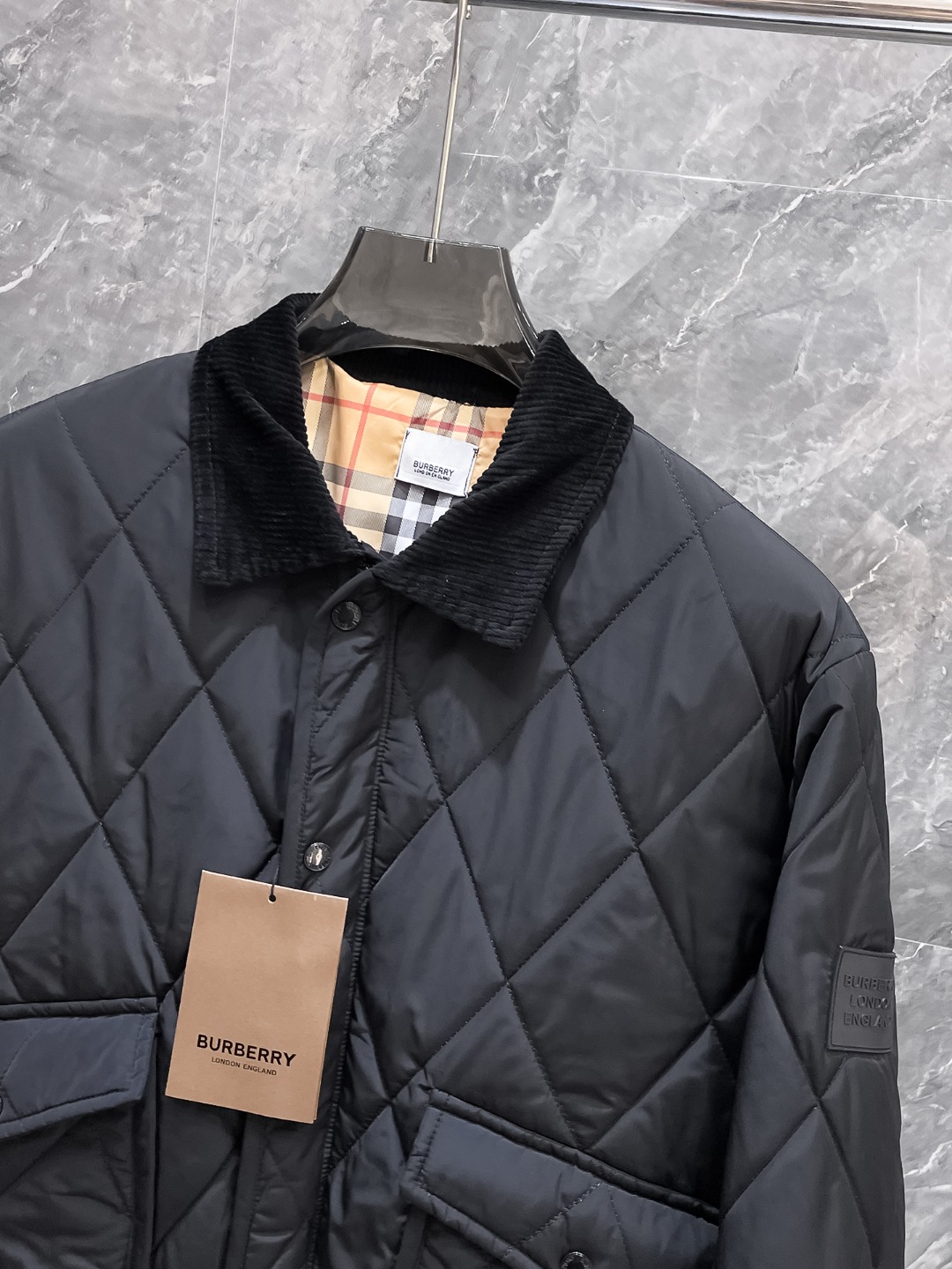 Burberry Couple Down Jacket Cotton M-l-xl