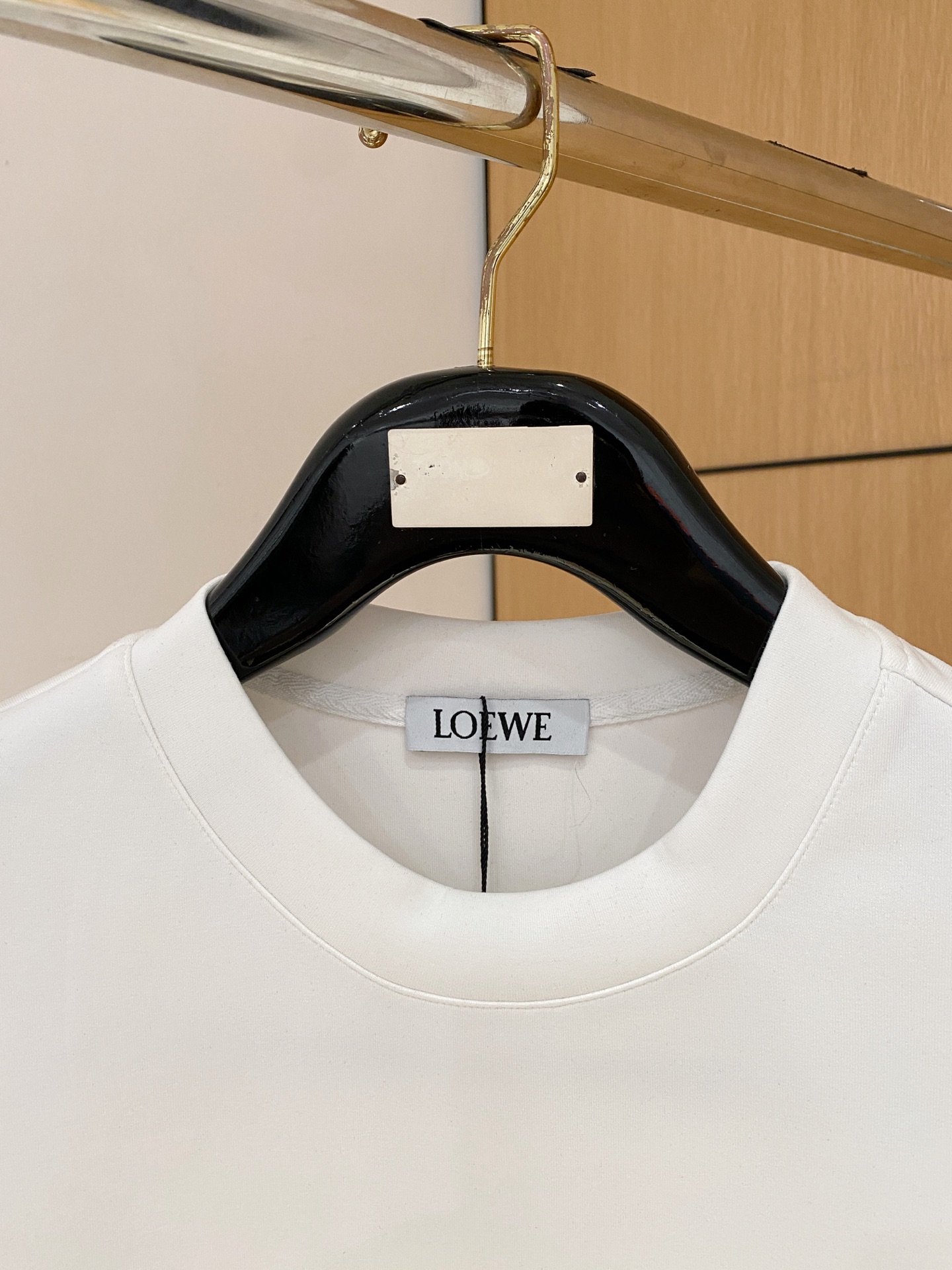 Loewe Male Hoodie Cotton Black Xs-s-m-l