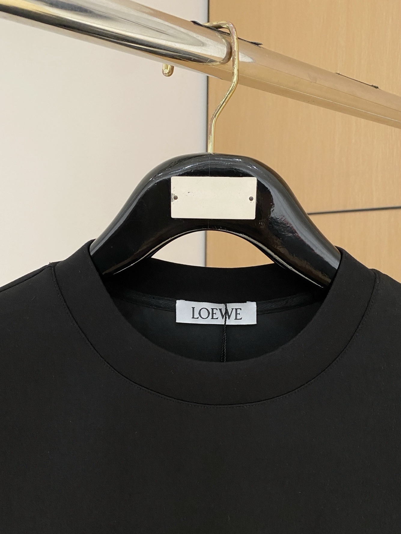 Loewe Male Hoodie Cotton Black Xs-s-m-l