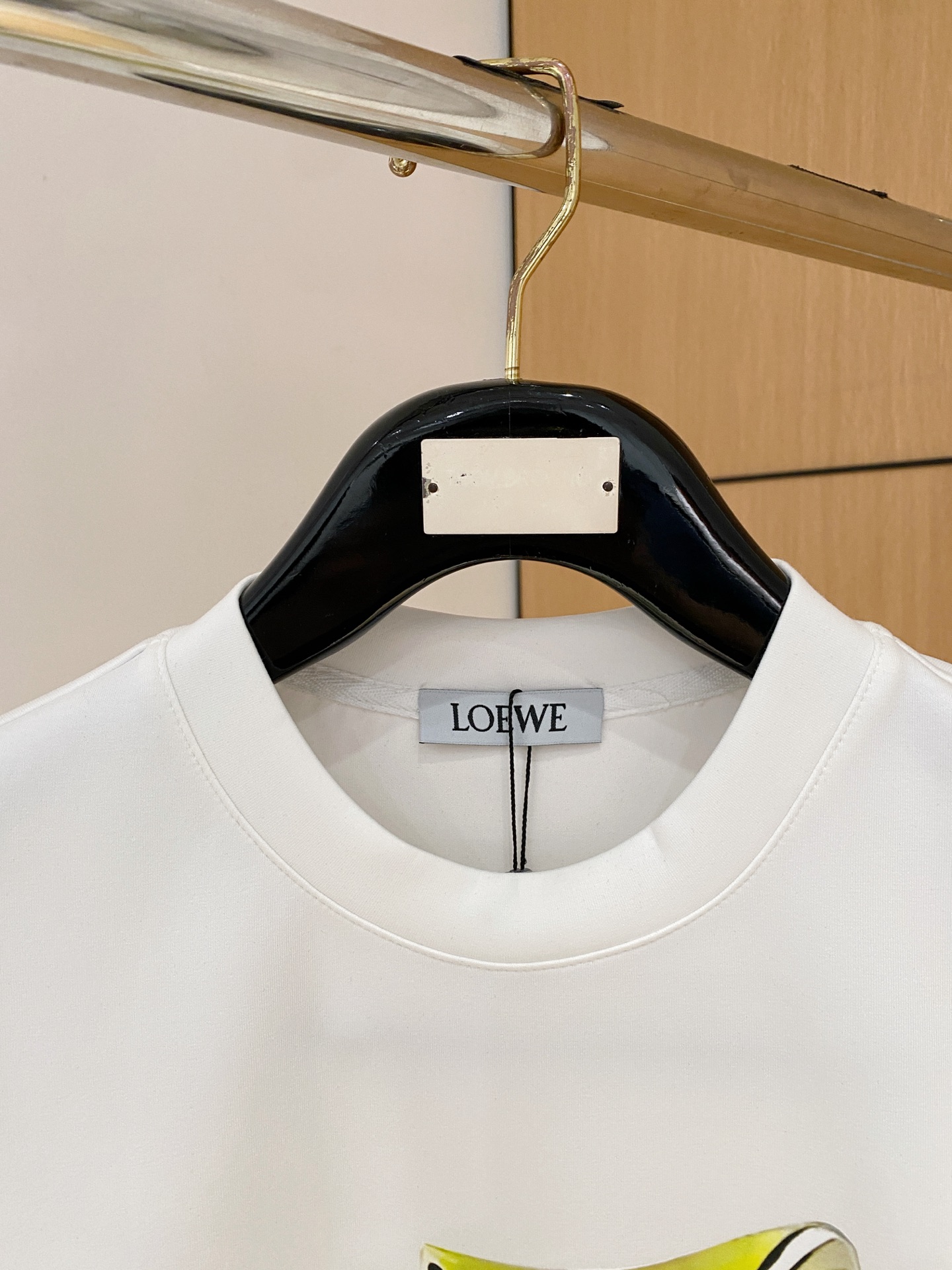 Loewe Male Hoodie Cotton Black Xs-s-m-l