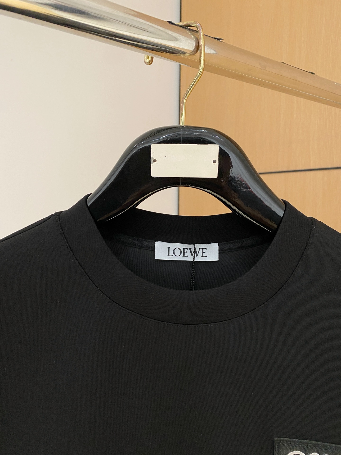Loewe Male Hoodie Cotton Black Xs-s-m-l