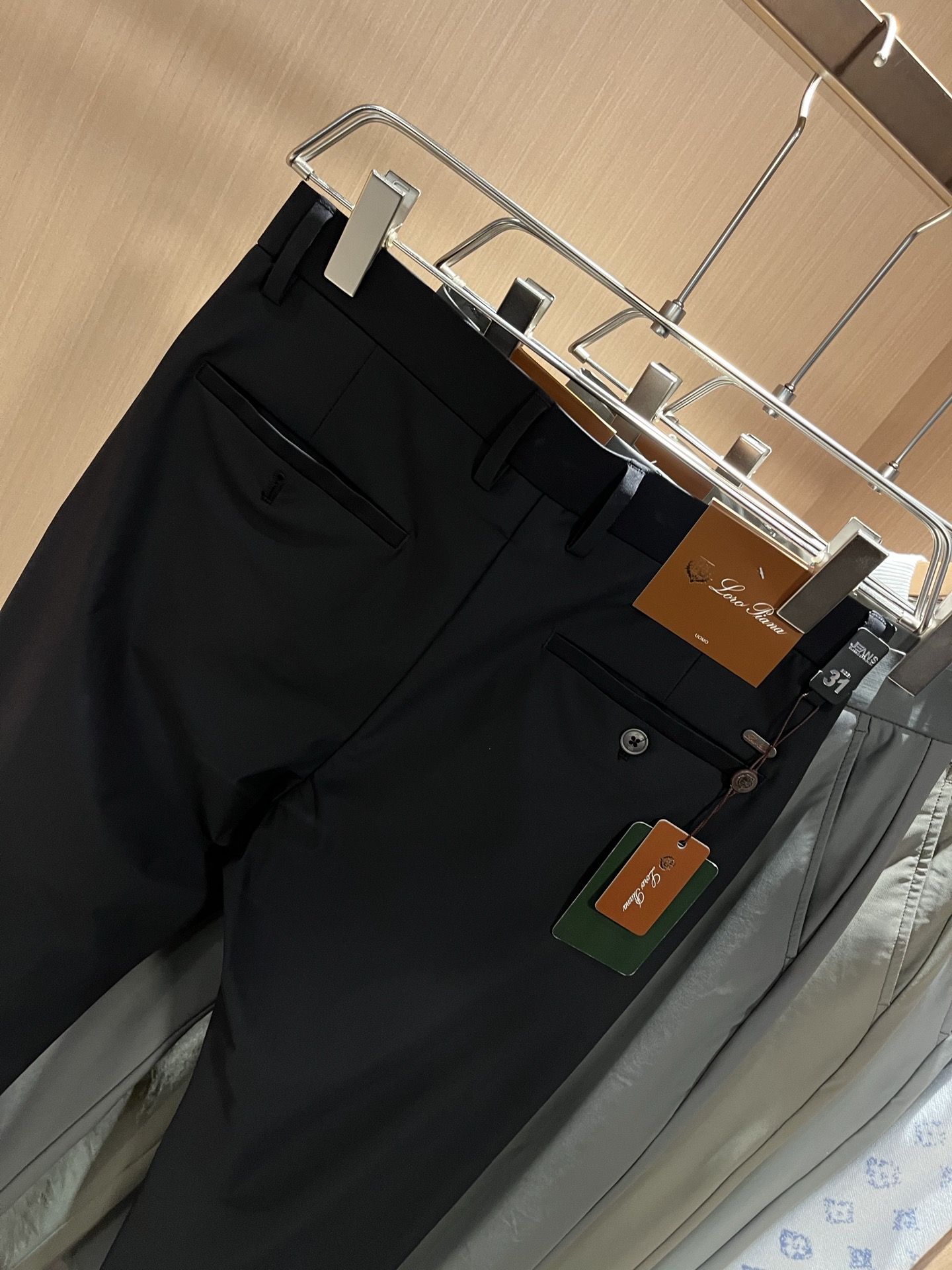 Loro Piana Male Basic Clothing Slim Fit L