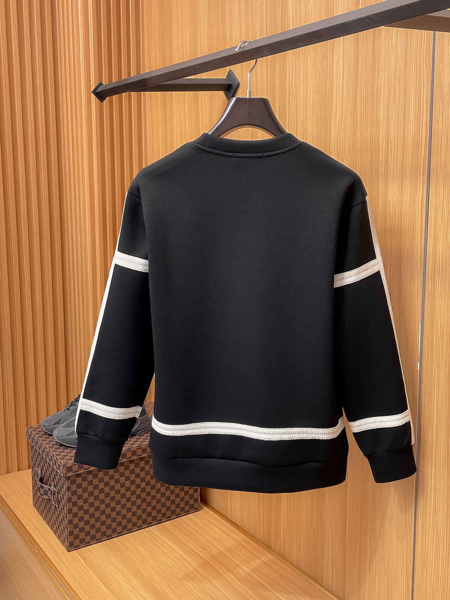Loewe Male Hoodie Cotton Black Xs-s-m-l