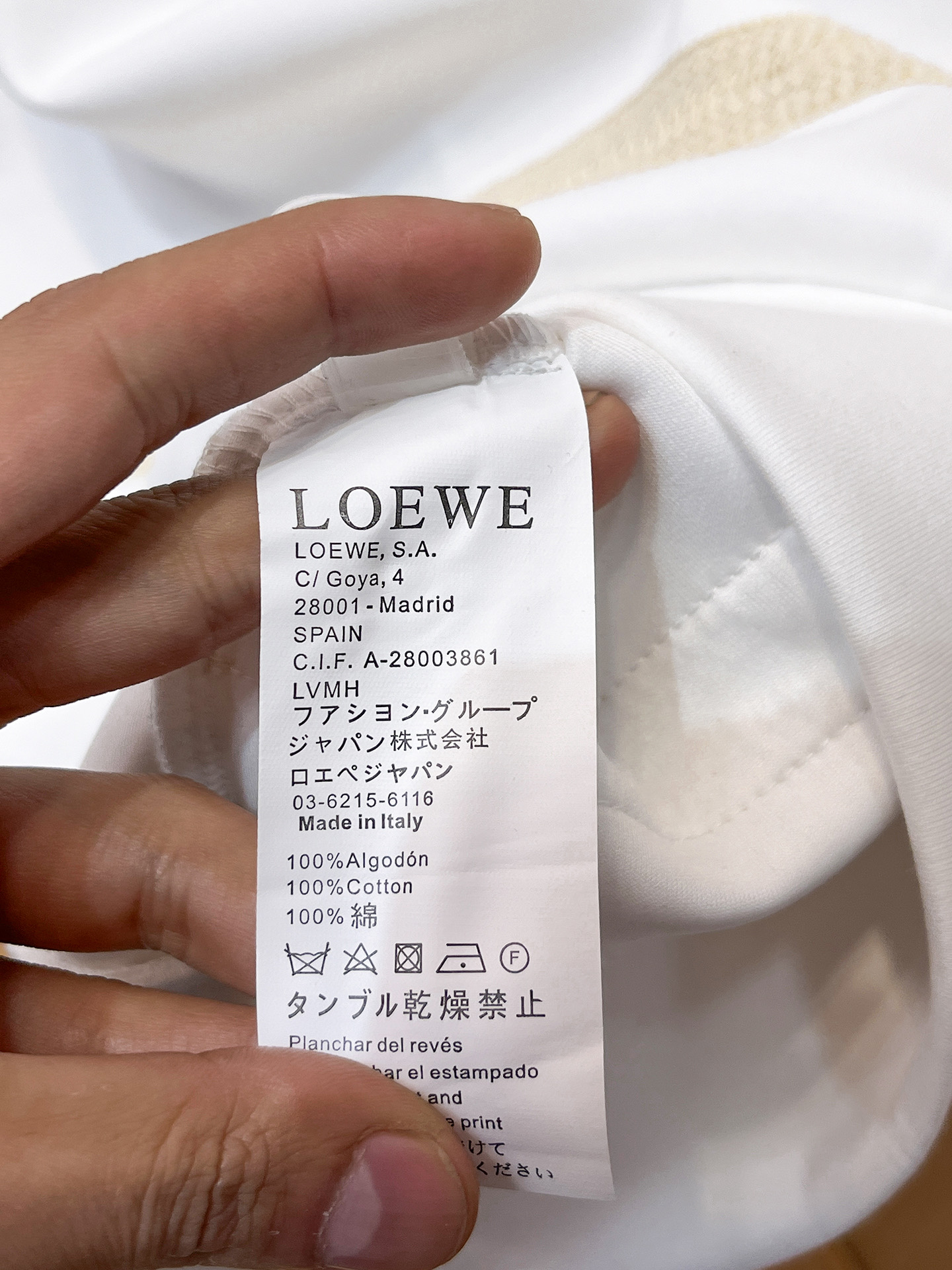 Loewe Male Hoodie Cotton Black Xs-s-m-l