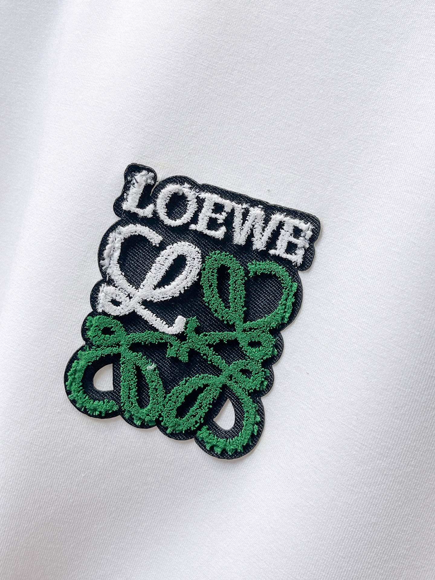 Loewe Male Hoodie Cotton Black Xs-s-m-l