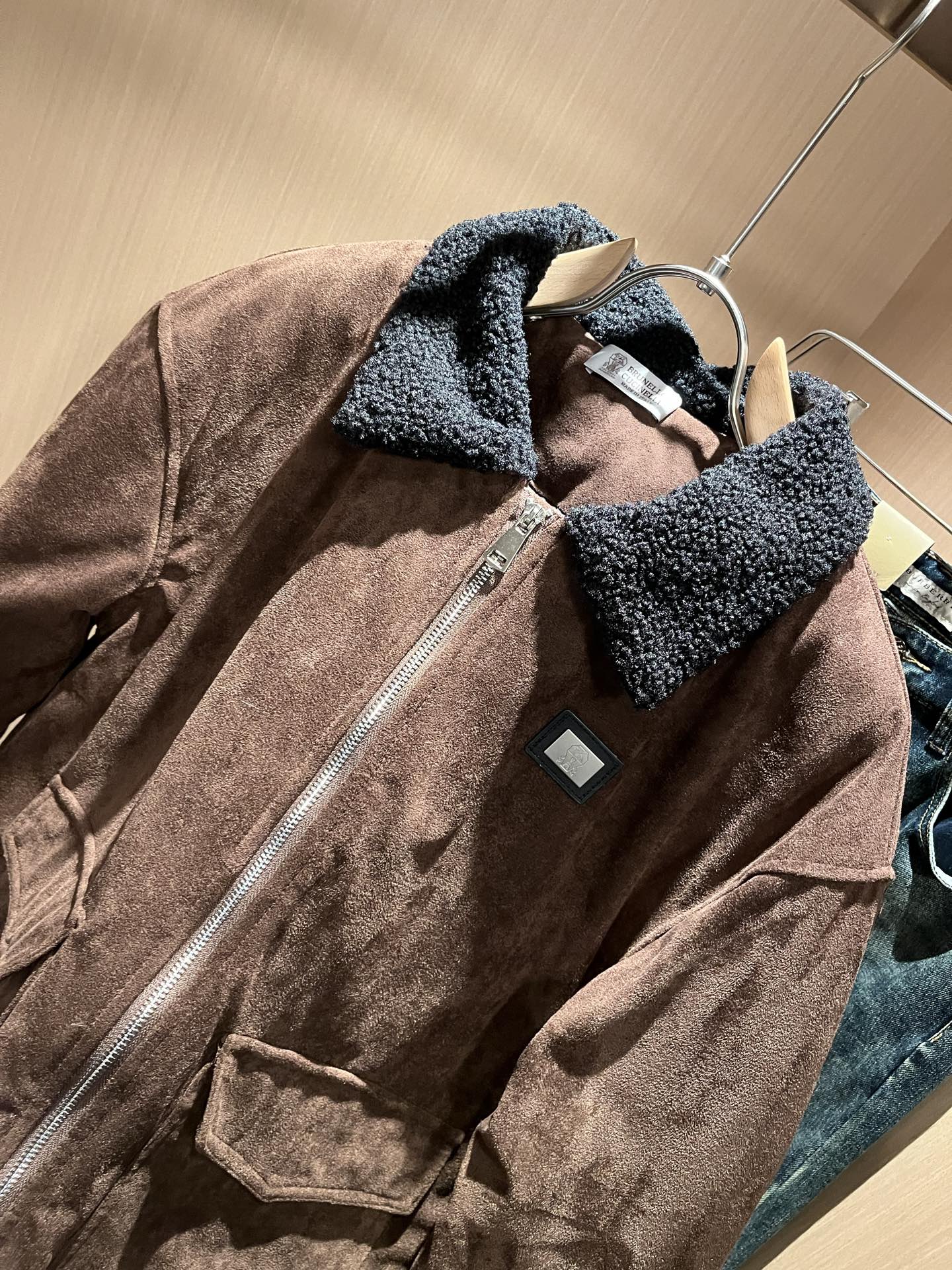 Brunello Cucinelli Male Jacket Cotton M-l-xl