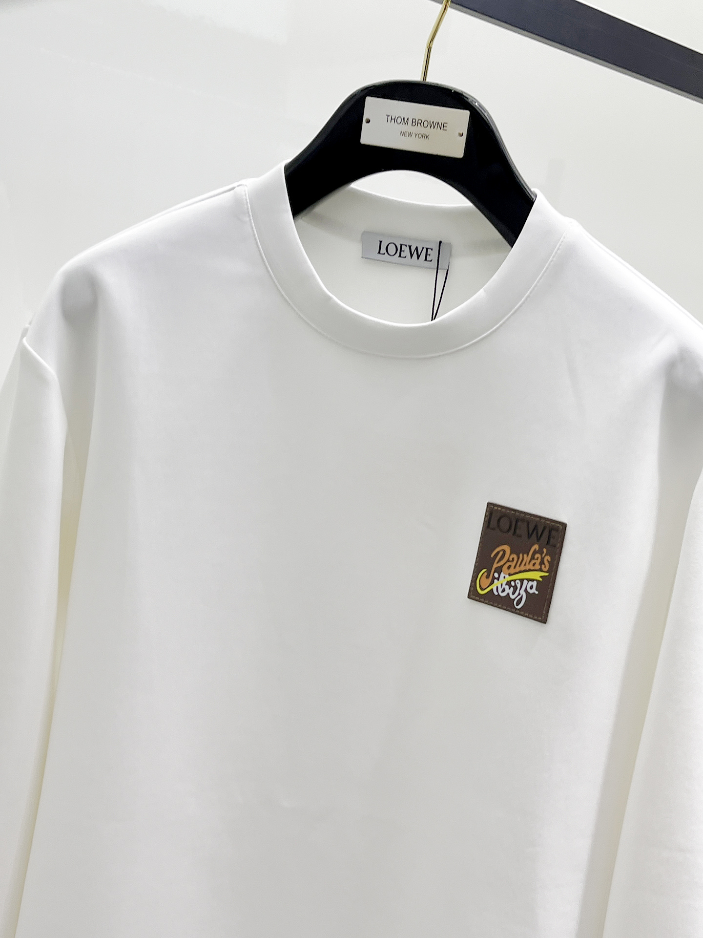Loewe Male Hoodie Cotton Black Xs-s-m-l