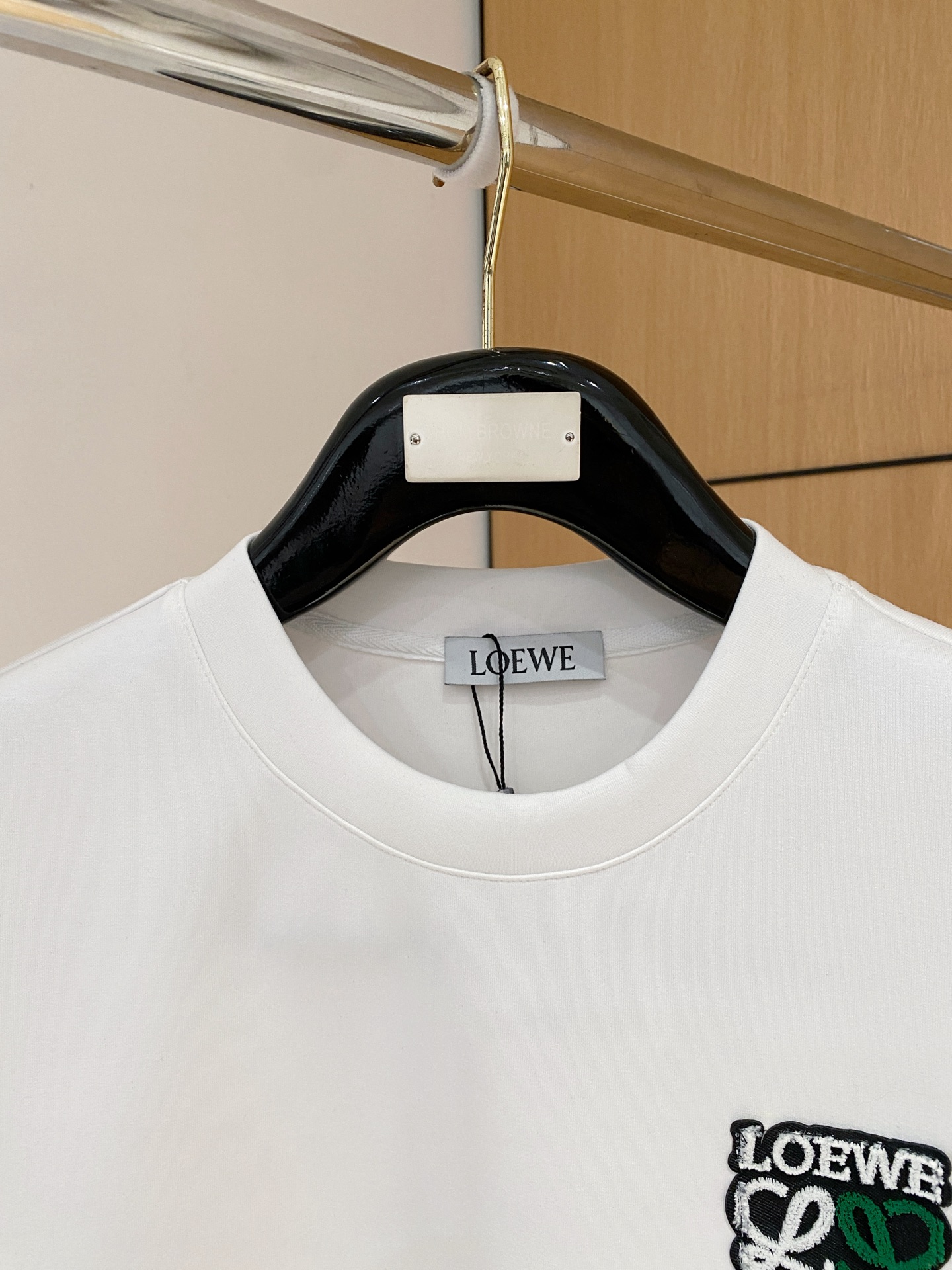 Loewe Male Hoodie Cotton Black Xs-s-m-l